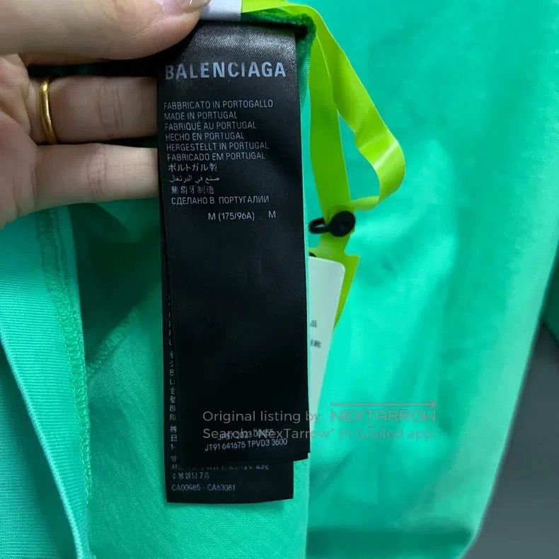 Balenciaga Balenciaga Tie-Dye Cola Short Sleeve - M Size US M / EU 48-50 / 2 - 5 Thumbnail