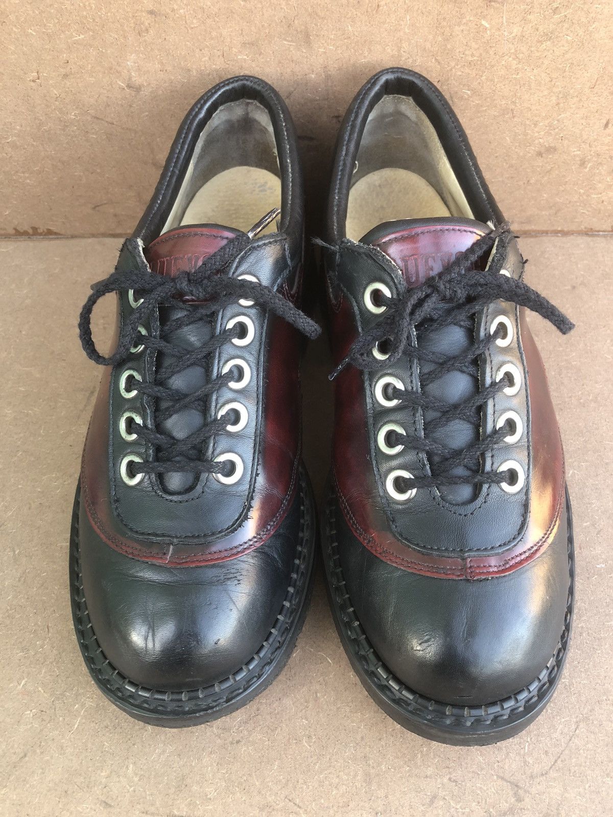 John Fluevog John Fluvog Black calfskin Leather lace up shoes size 42 Size US 8 / EU 41 - 2 Thumbnail