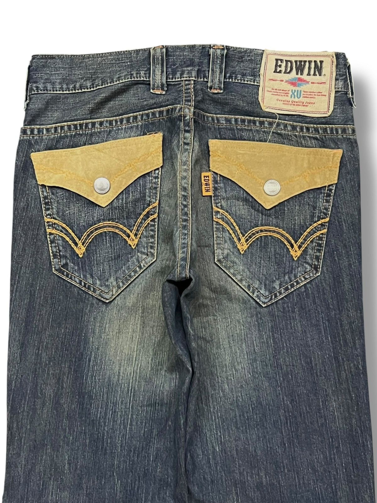 Edwin Flared Edwin 421 Exclusive Vintage - Faded Mud Wash Jeans Size US 33 - 5 Thumbnail