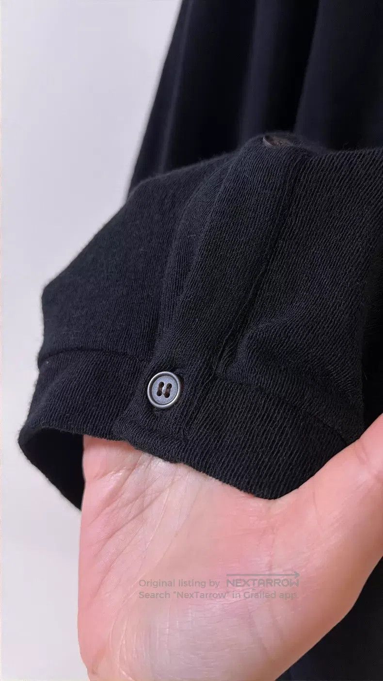 Yohji Yamamoto Yohji Yamamoto size 3 Black Bat Sleeve Cardigan shirt Size L / US 10 / IT 46 - 7 Thumbnail