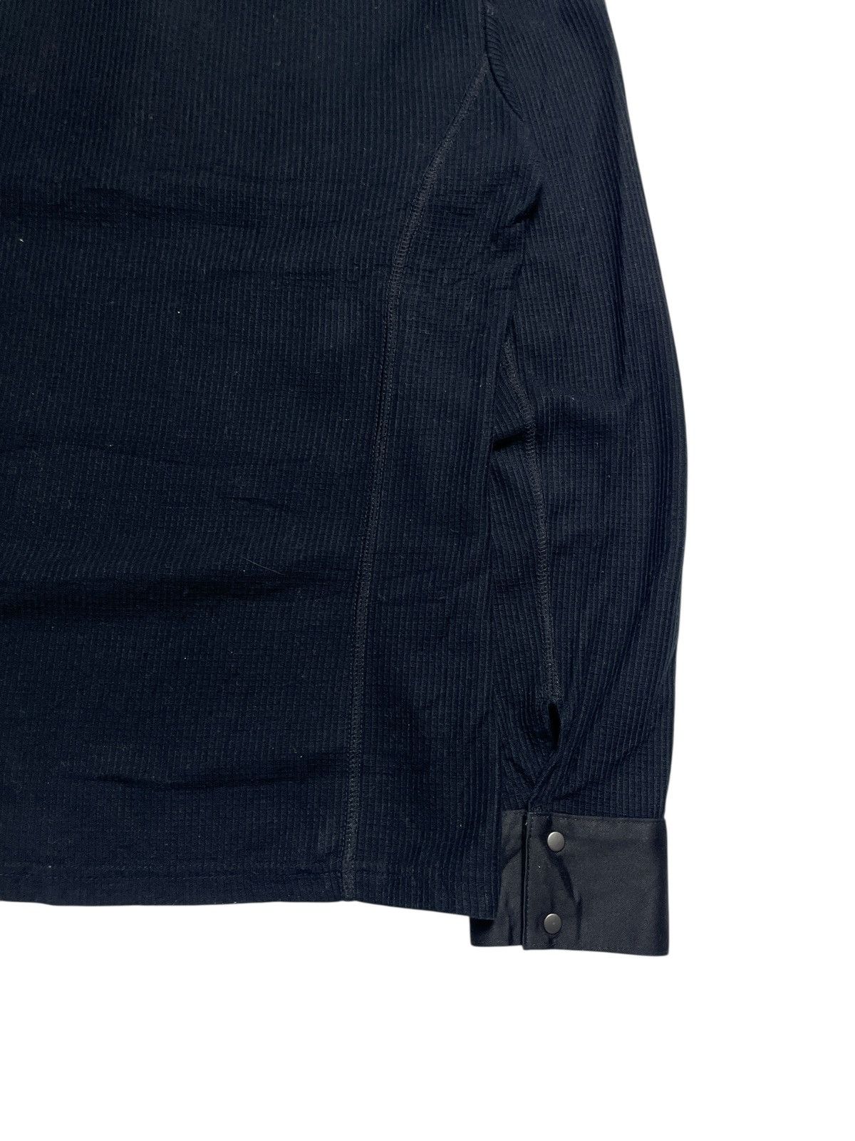 If Six Was Nine 2000’s Schlussel - Vkei Style Half Button Knit Longshirt Size US M / EU 48-50 / 2 - 12 Thumbnail