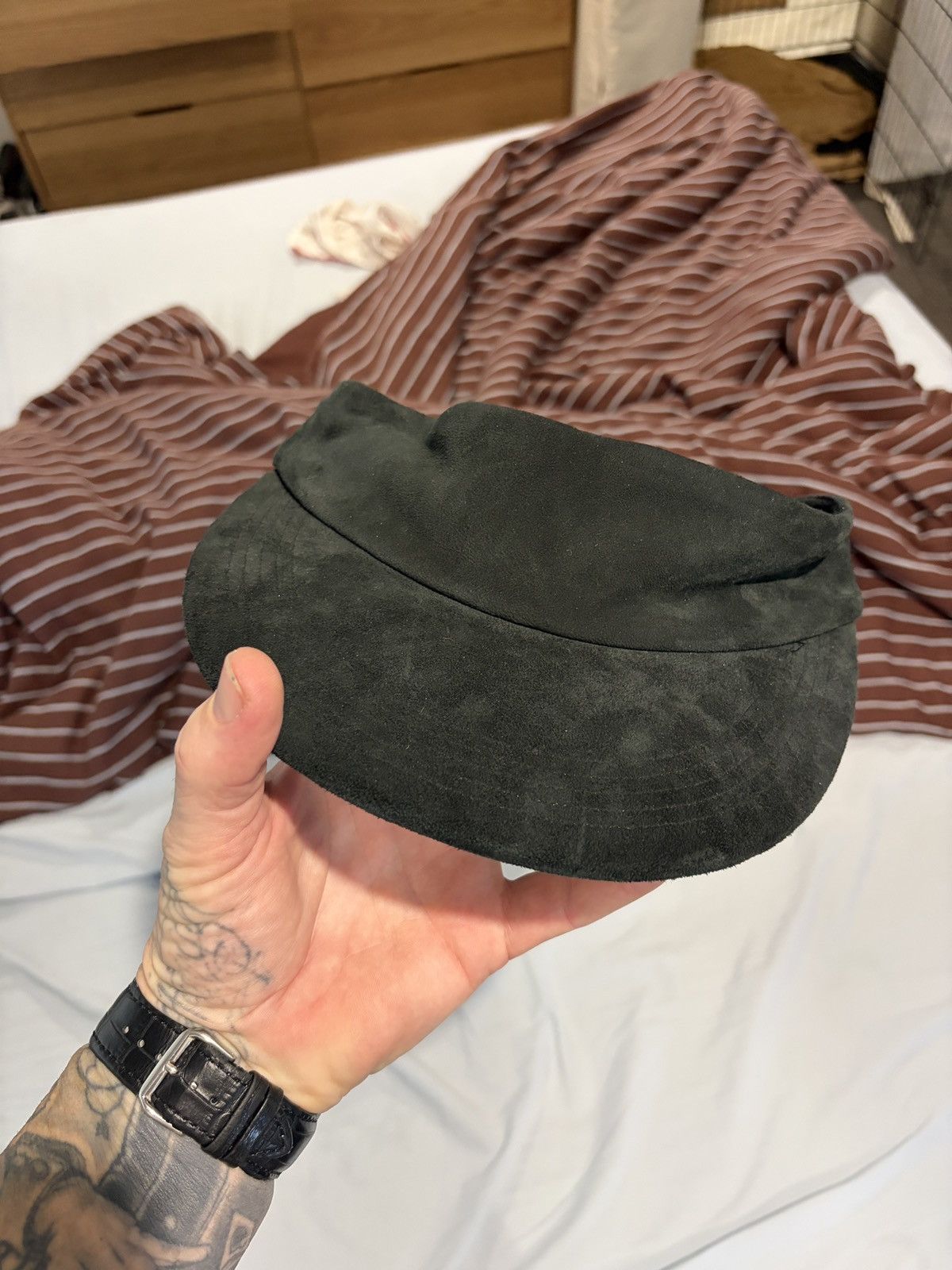 Fear of God Fear of god 7th suede visor Size ONE SIZE - 4 Thumbnail