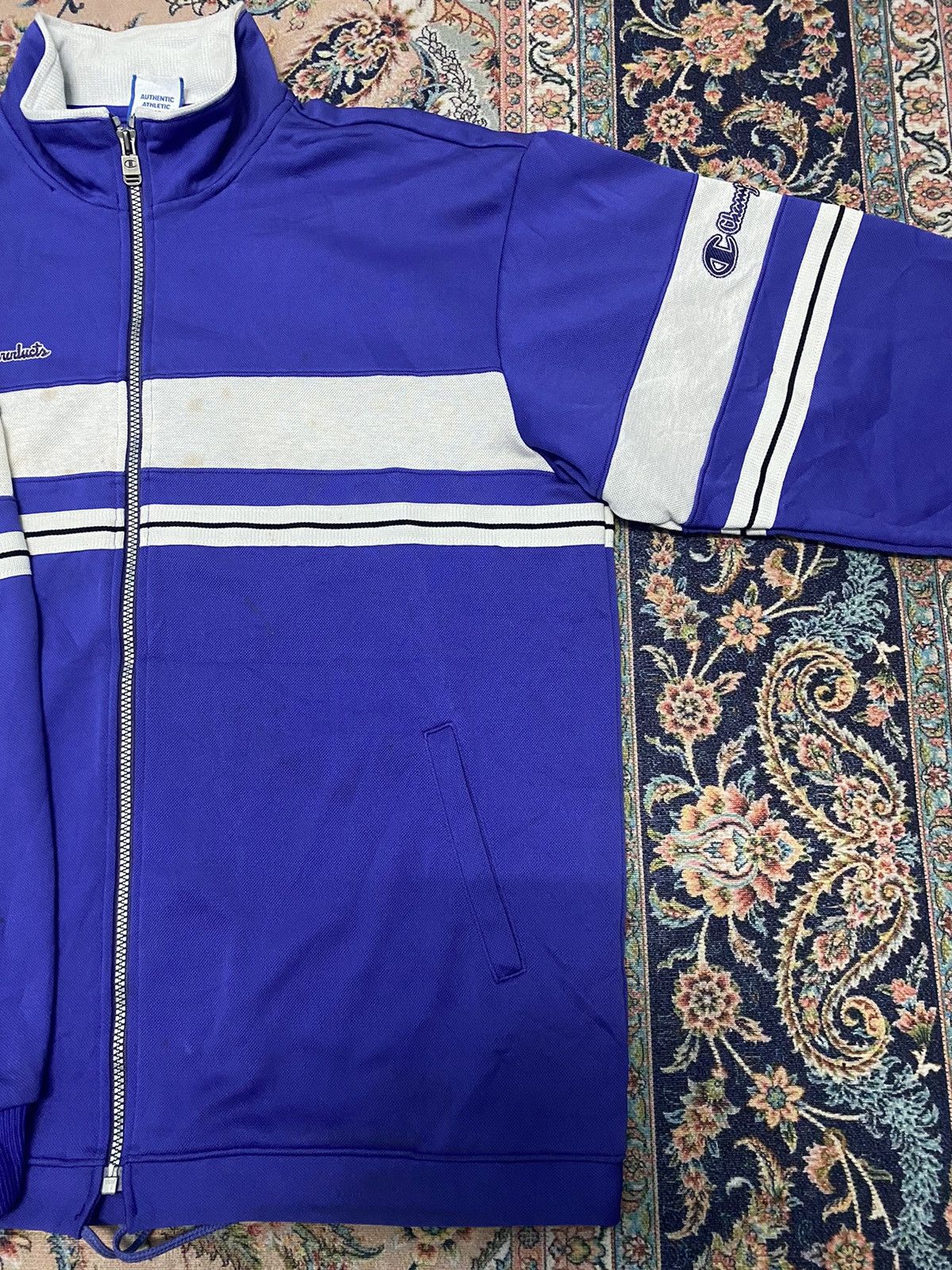Champion × Japanese Brand Champion zipper stripe 🚀 Size US L / EU 52-54 / 3 - 6 Thumbnail
