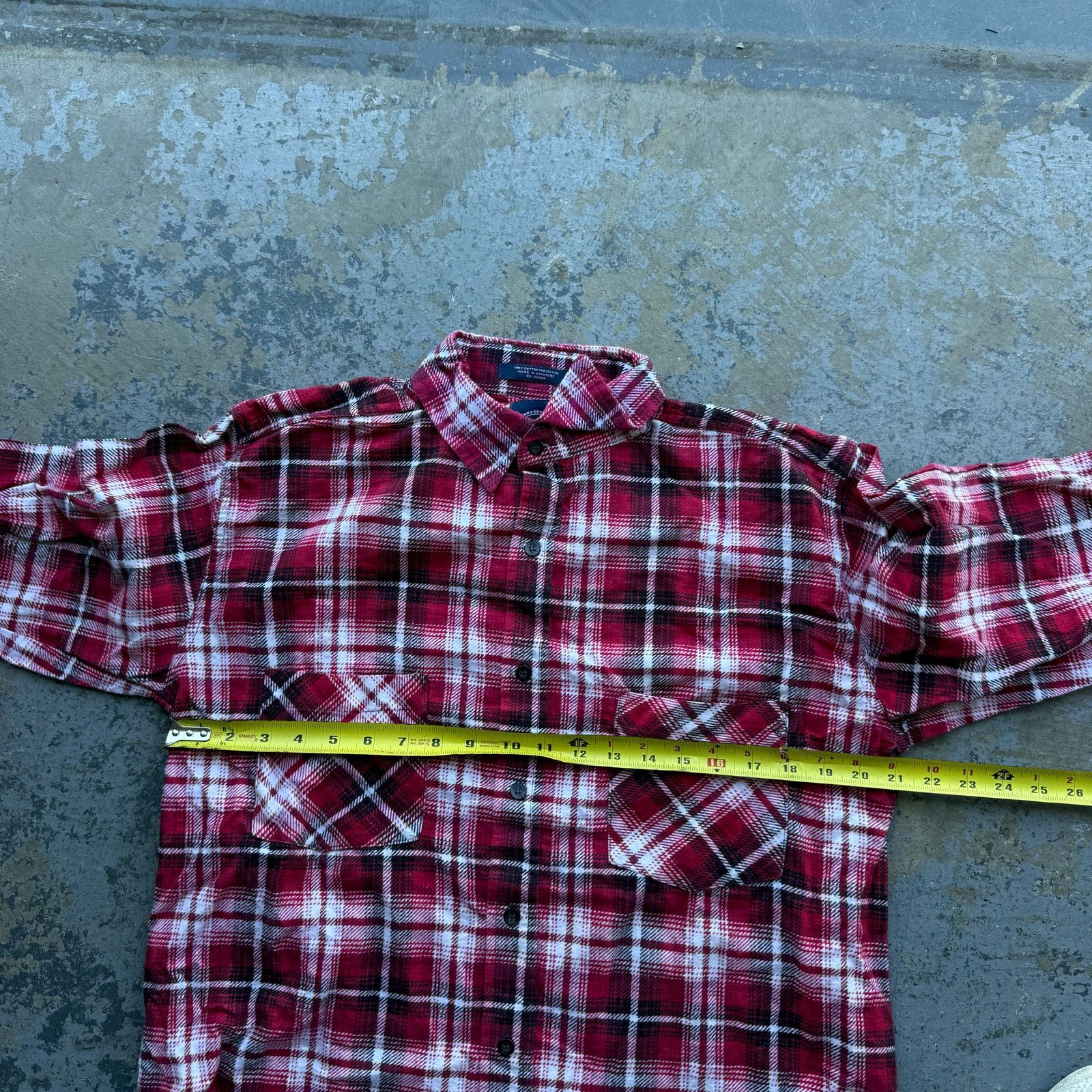 Vintage Vintage Saugatuck Plaid Cotton Flannel Sz M Size US M / EU 48-50 / 2 - 6 Thumbnail