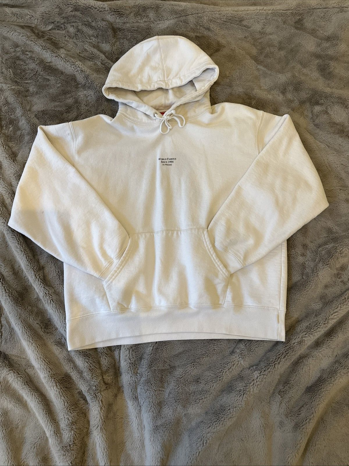 Supreme Supreme World Famous Micro Hooded Sweatshirt Size M Size US M / EU 48-50 / 2 - 1 Thumbnail