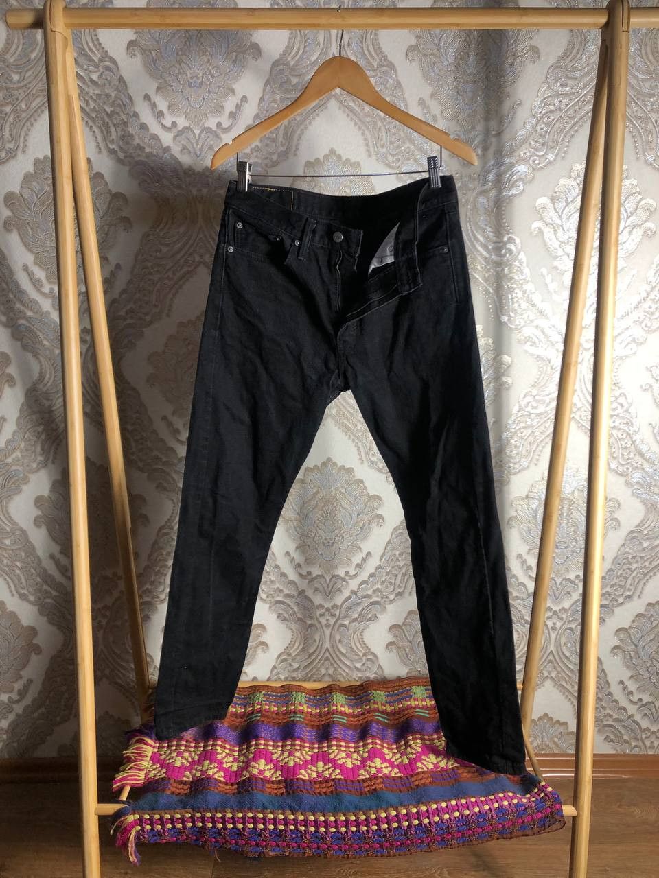 Levi's Made & Crafted Vintage Levis Clothing Denim 522 Designer Jeans Y2K 90s Size US 32 / EU 48 - 2 Thumbnail