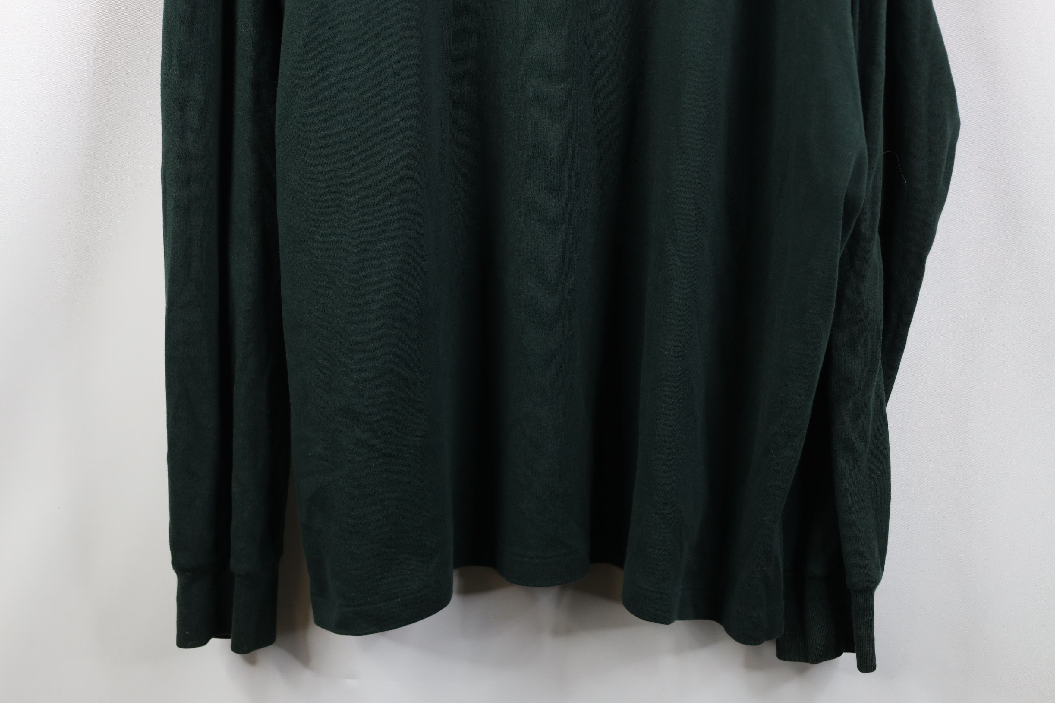 Polo Ralph Lauren Vintage 90s Ralph Lauren Long Sleeve T-Shirt Green USA Size US XL / EU 56 / 4 - 3 Thumbnail
