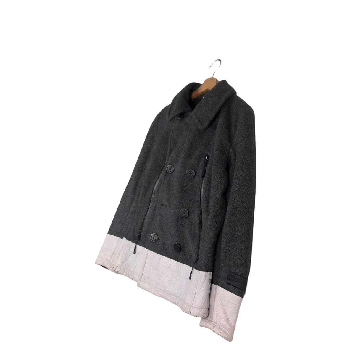 Japanese Brand 🔥Vintage Duffle Wool Jacket Puma Double Breast Size US S / EU 44-46 / 1 - 2 Thumbnail