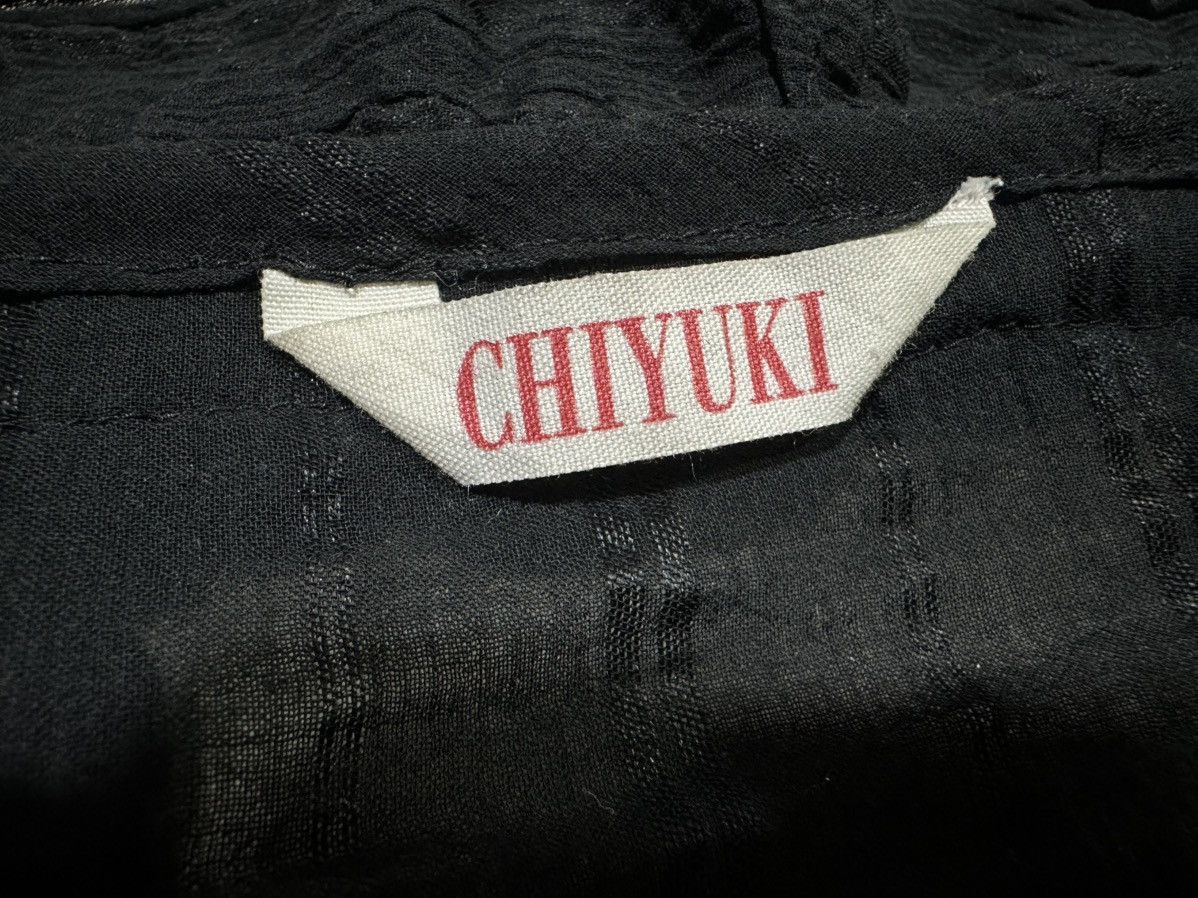 Japanese Brand 🔥Rare Goth Y2K Chiyuki Ruffled Bondage Blouse See Through Size S / US 4 / IT 40 - 8 Thumbnail