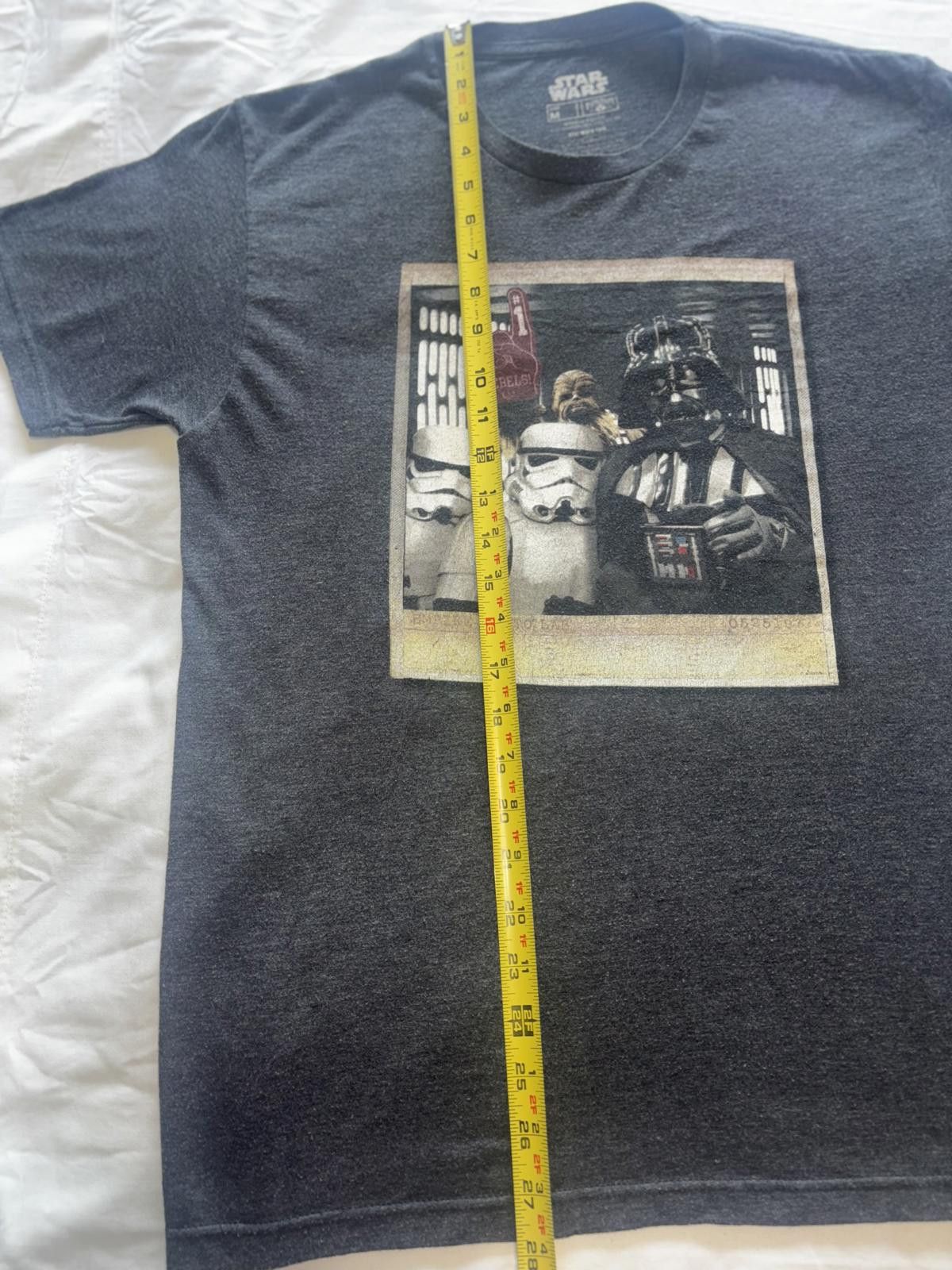 Star Wars Retro Darth Vader & Stormtroopers Graphic T-Shirt - Medium Size US M / EU 48-50 / 2 - 6 Thumbnail
