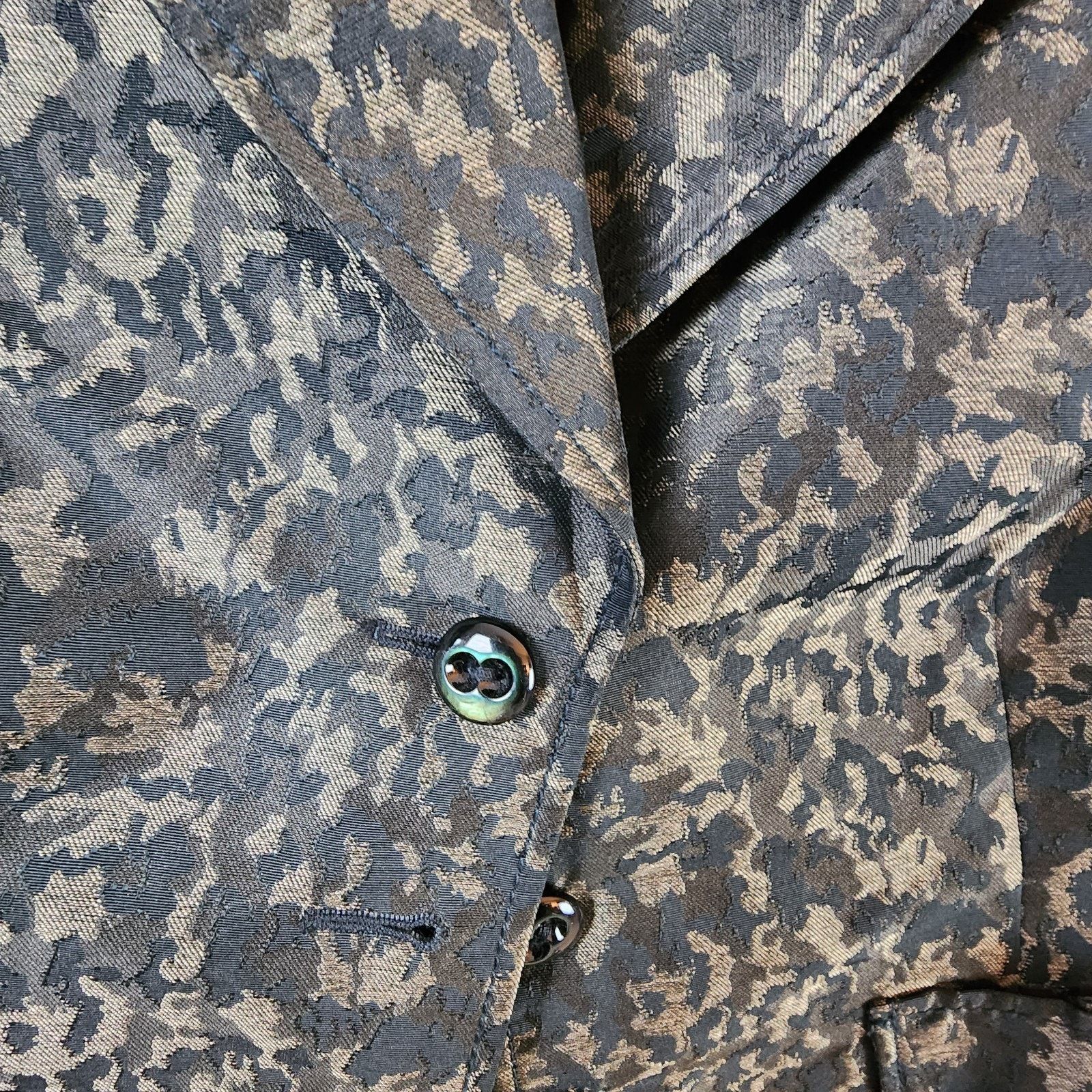 Escada Escada Pant Suit Women’s Camouflage Blazer Set Sz 12 Bronze Size XL / US 12-14 / IT 48-50 - 12 Thumbnail