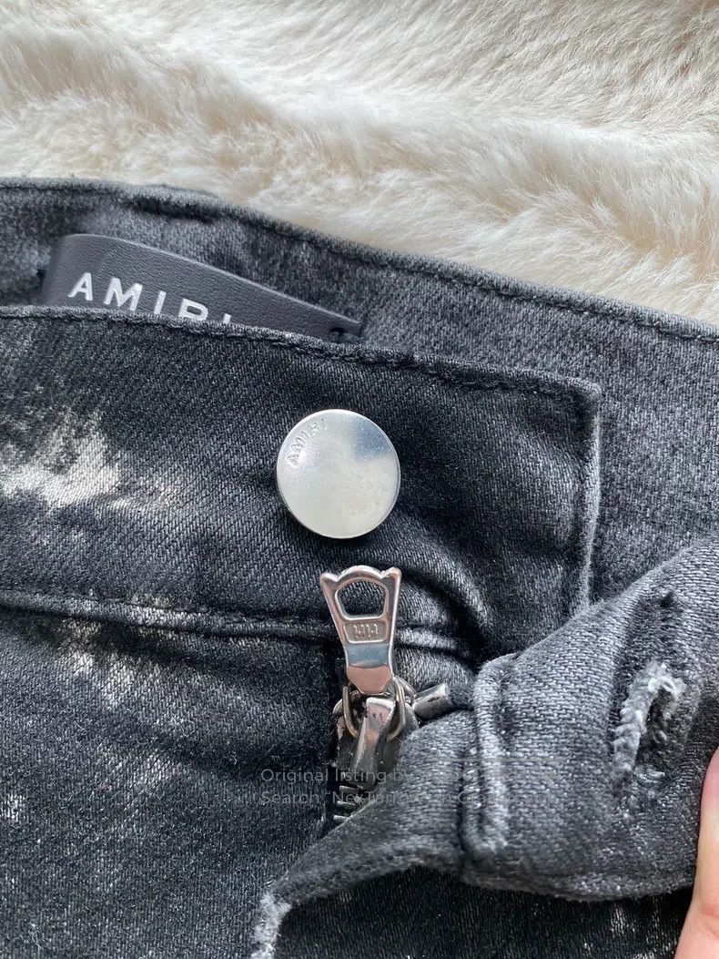 Amiri Amiri Size 34 Python leather jeans Size US 34 / EU 50 - 6 Thumbnail