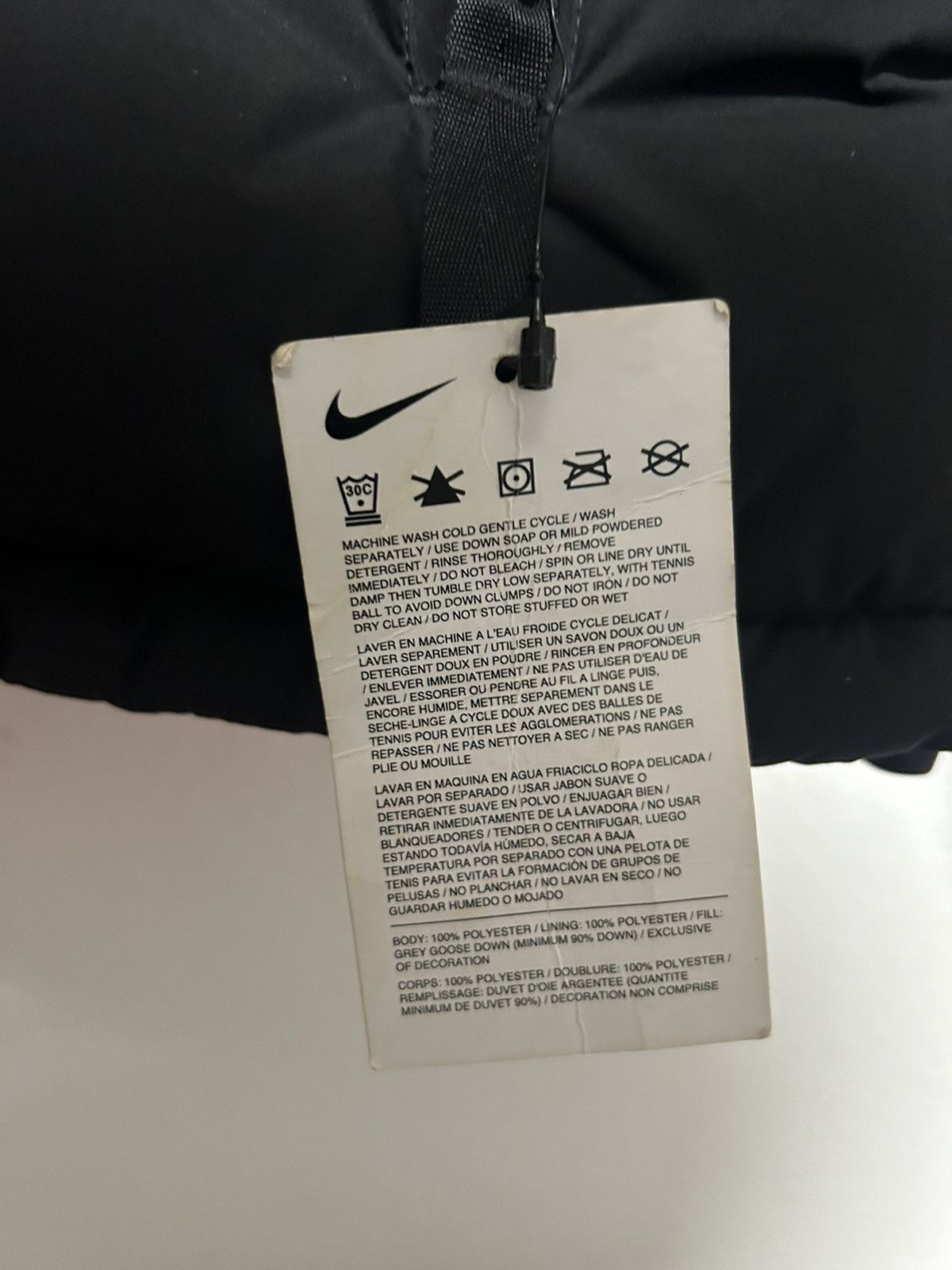 Nike NikeLab NRG Reversible Down Puffer Jacket Mens Size US XL / EU 56 / 4 - 16 Thumbnail