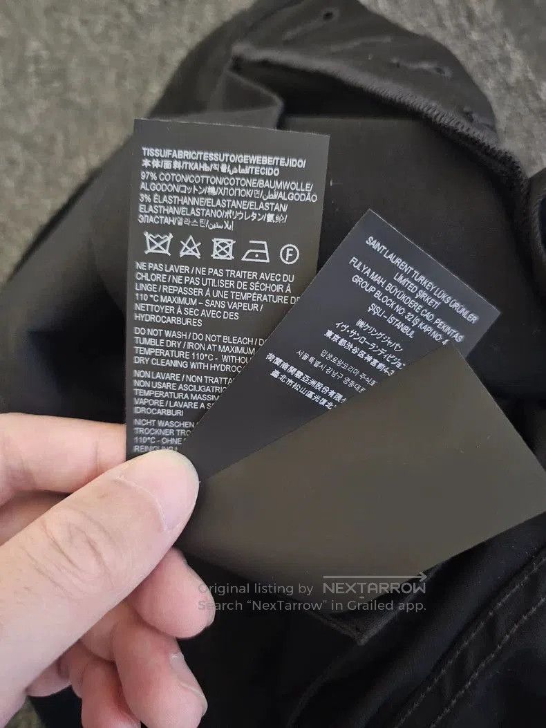 Saint Laurent Paris Saint Laurent Black Casual Pants. Size US 32 / EU 48 - 6 Thumbnail