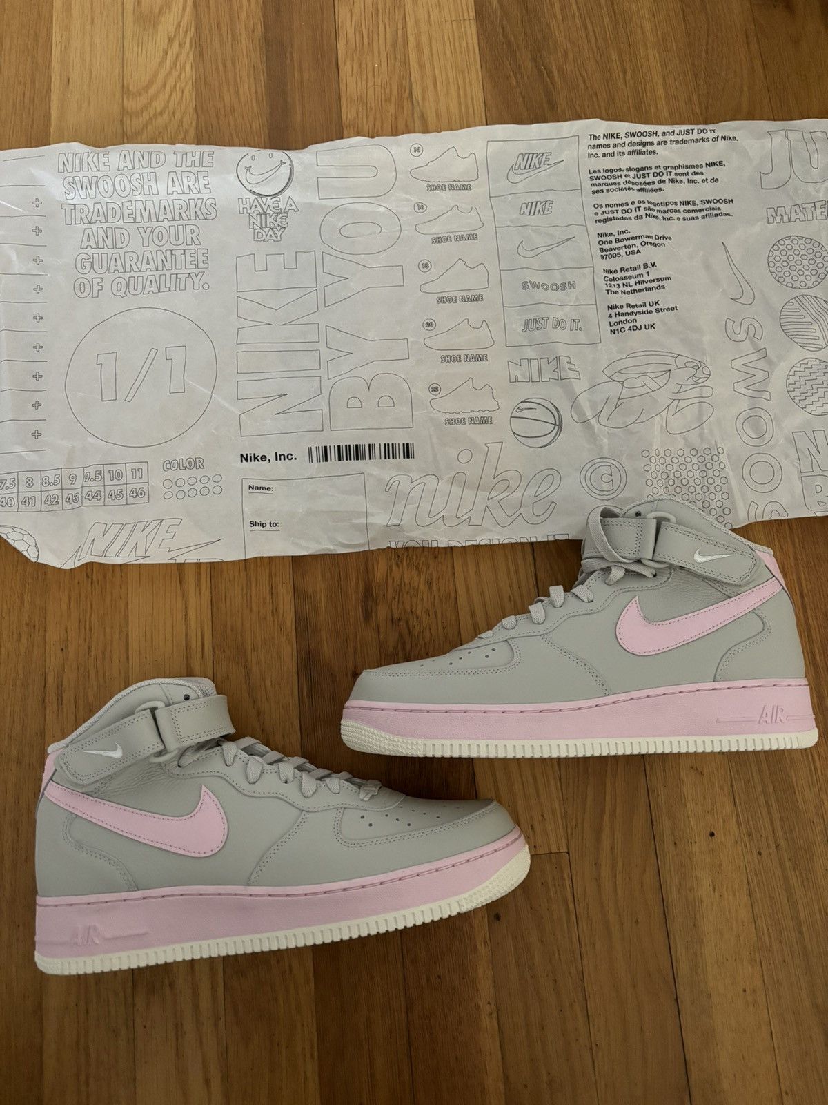 Custom Nike Air Force High Tops By You