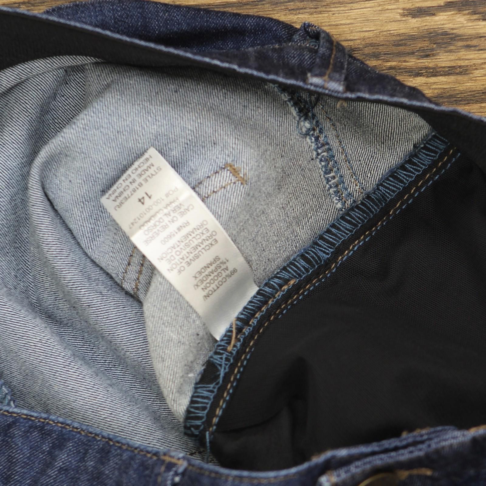 Other Nwt Democracy Ab Skinny Jean B1877e3rj Blue Artisanal 14 Size 36" / US 14 / IT 50 - 7 Thumbnail