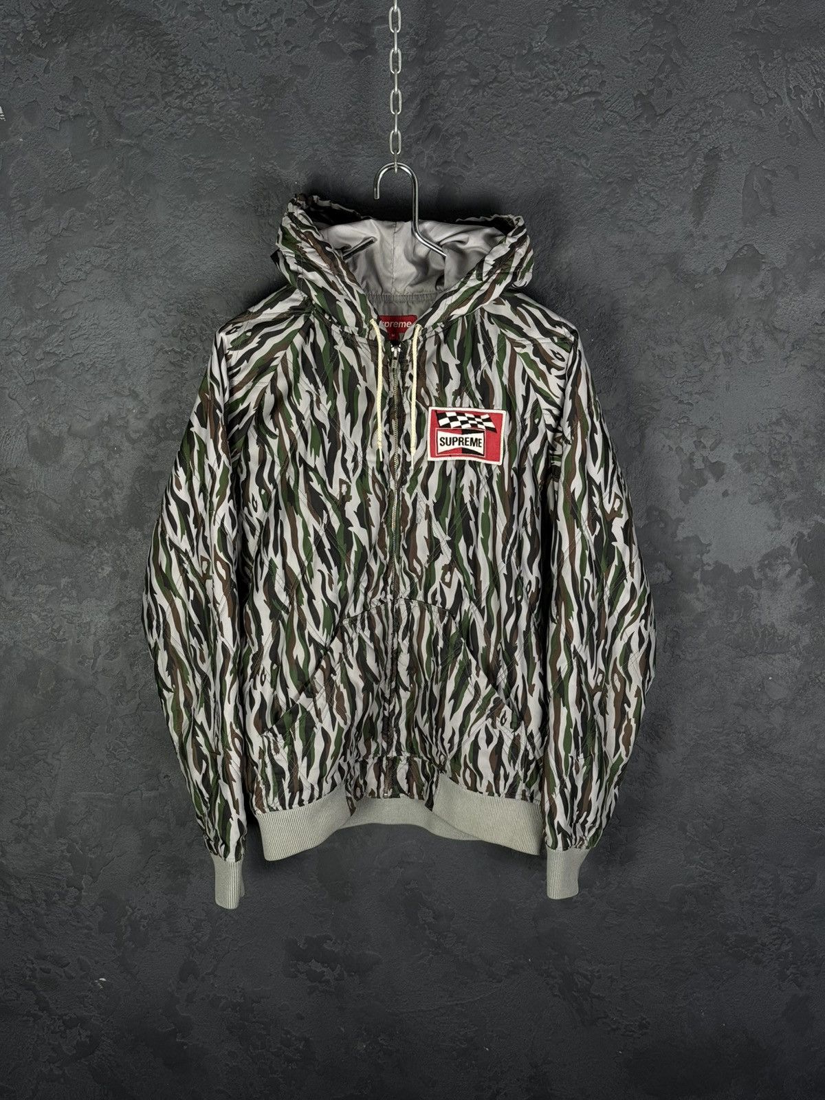 Supreme Supreme Poly Diamond Quilted Hooded Jacket Camo Rare Size US S / EU 44-46 / 1 - 4 Thumbnail