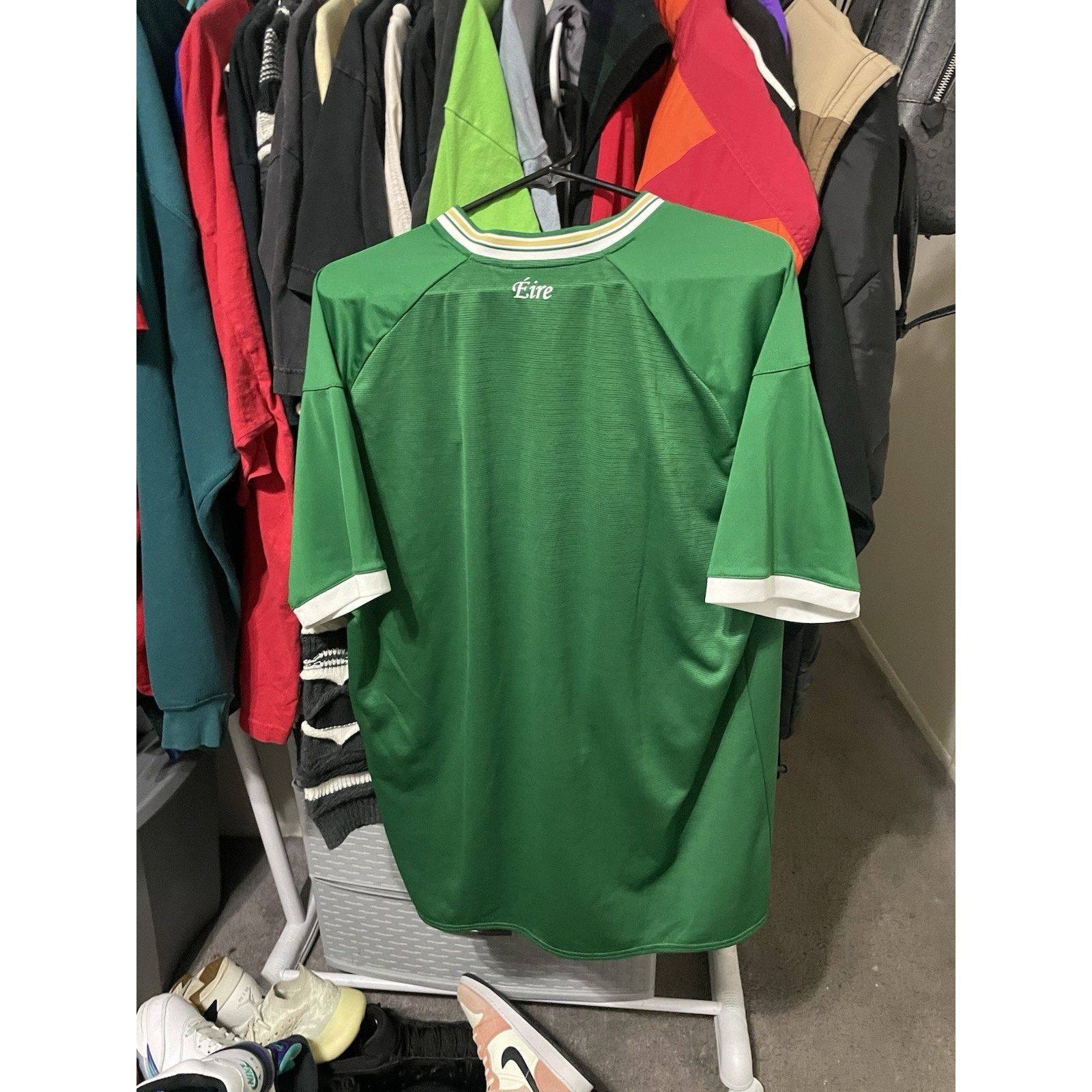 Umbro Size 2XL-IRELAND FC 2020/2021 HOME FOOTBALL JERSEY UMBRO MEN Size US XXL / EU 58 / 5 - 2 Thumbnail