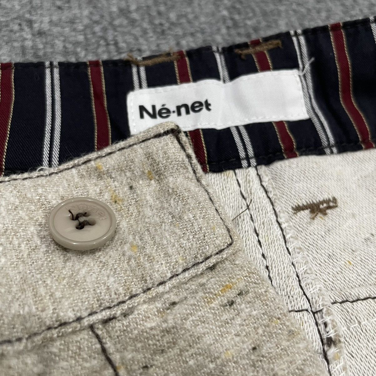 Issey Miyake Issey Miyake Né-net Nep Tweed Button Fly Shorts Size US 27 - 3 Thumbnail