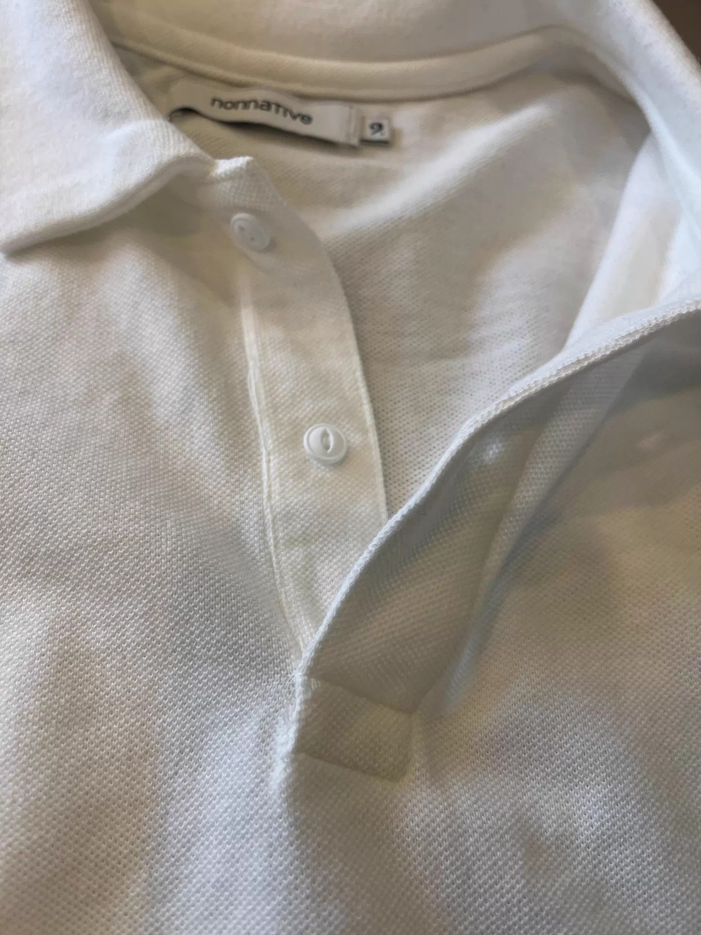 Nonnative nonnative OFFICER LS POLO SHIRT White 2 Worn 25SS Size US M / EU 48-50 / 2 - 3 Thumbnail