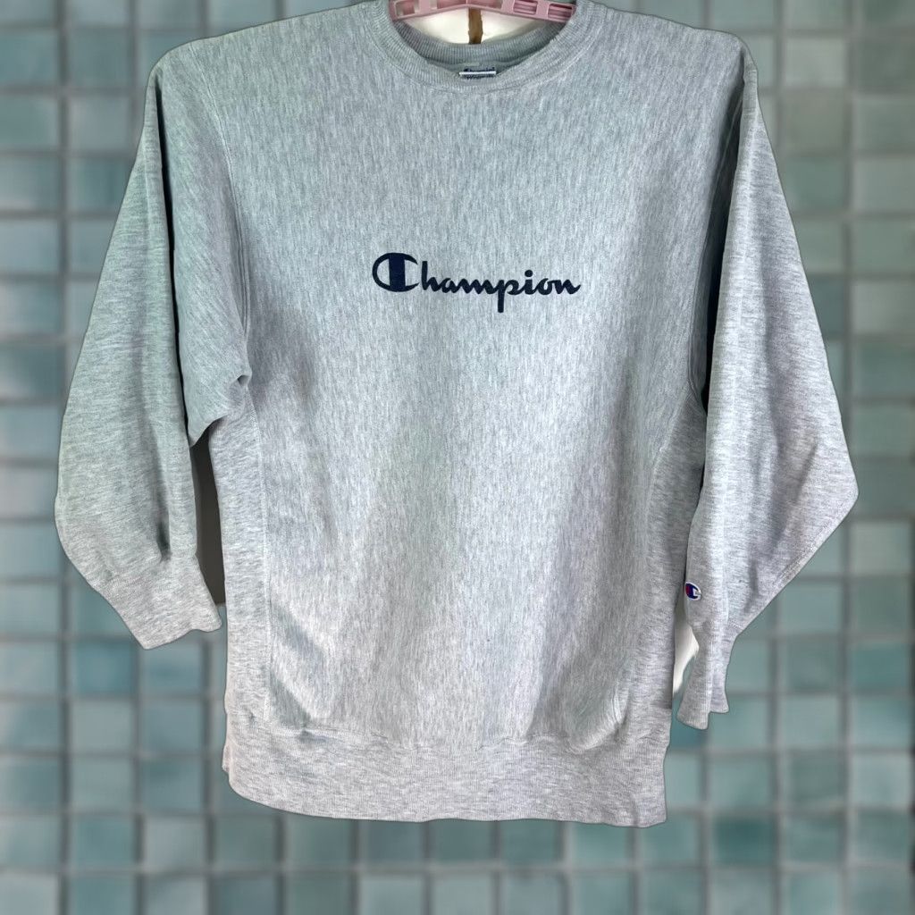 Champion VINTAGE Champion Reverse Weave Sweatshirt Mens 2XL Gray Sweatshirt Size US XXL / EU 58 / 5 - 1 Thumbnail