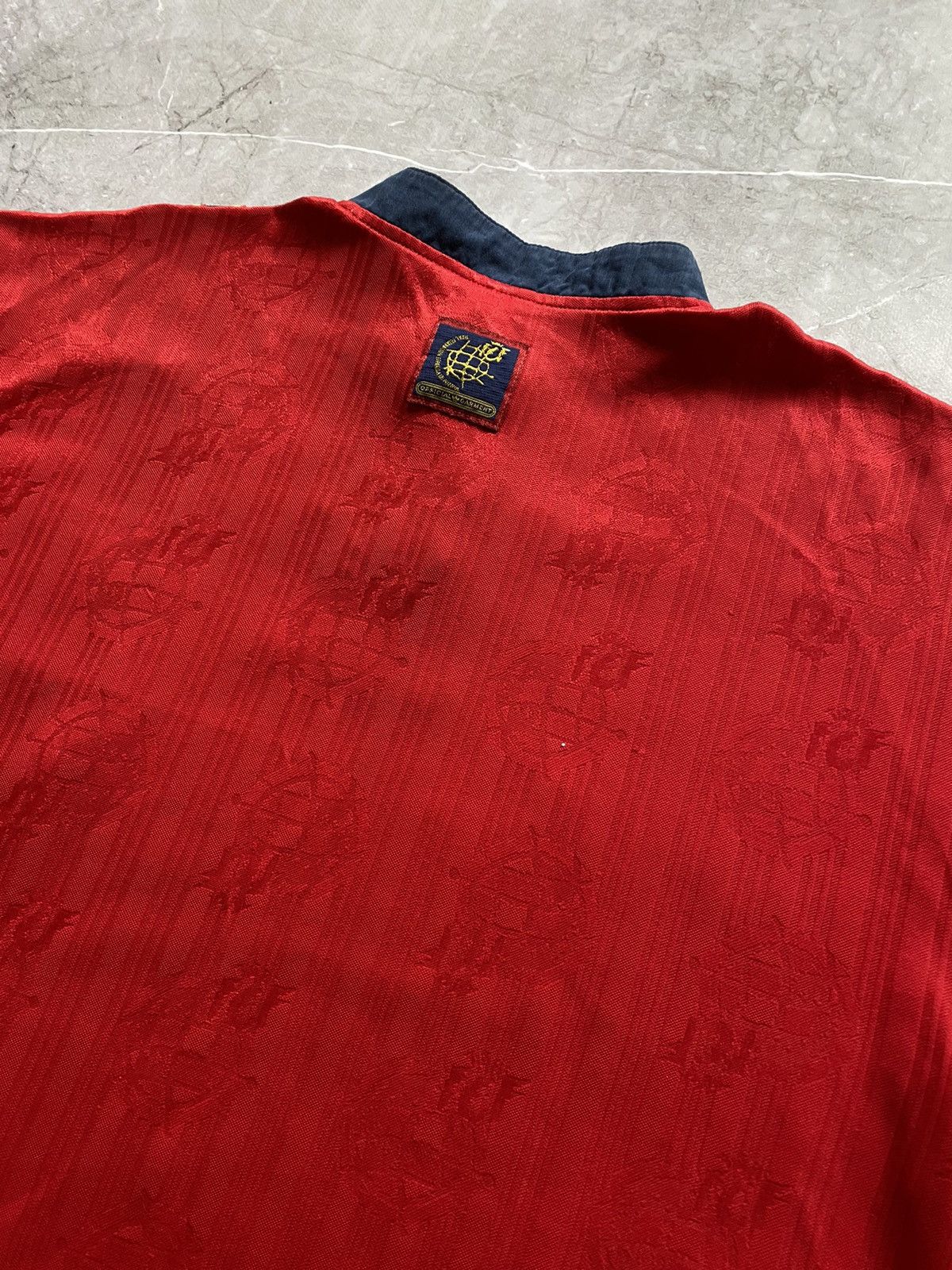 Adidas Vintage Adidas Spain 1996/98 Home Soccer Football Jersey Y2K Size US XL / EU 56 / 4 - 19 Thumbnail