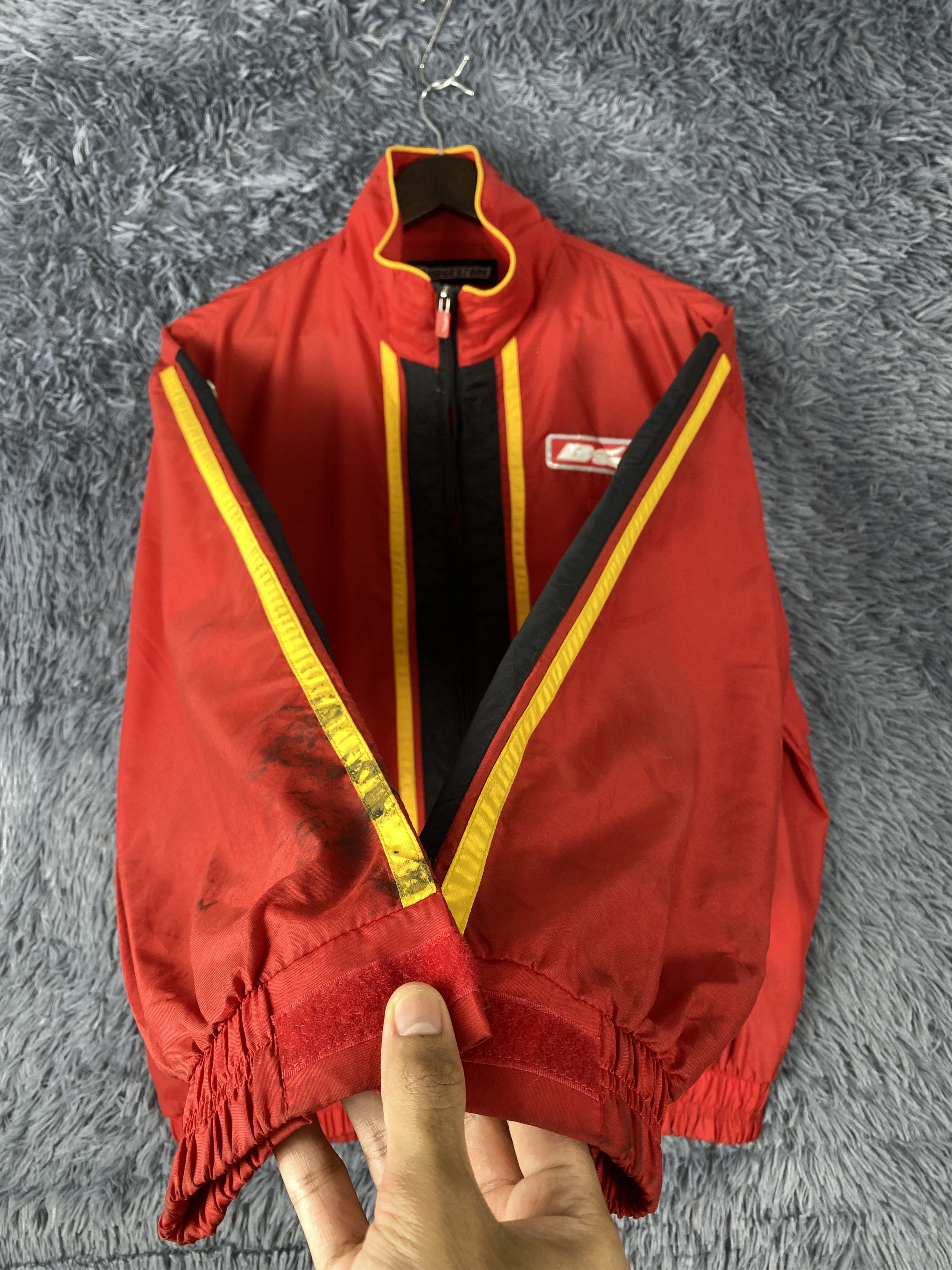 Vintage Vintage Bridgestone Racing Jacket K0083 Size US L / EU 52-54 / 3 - 9 Thumbnail