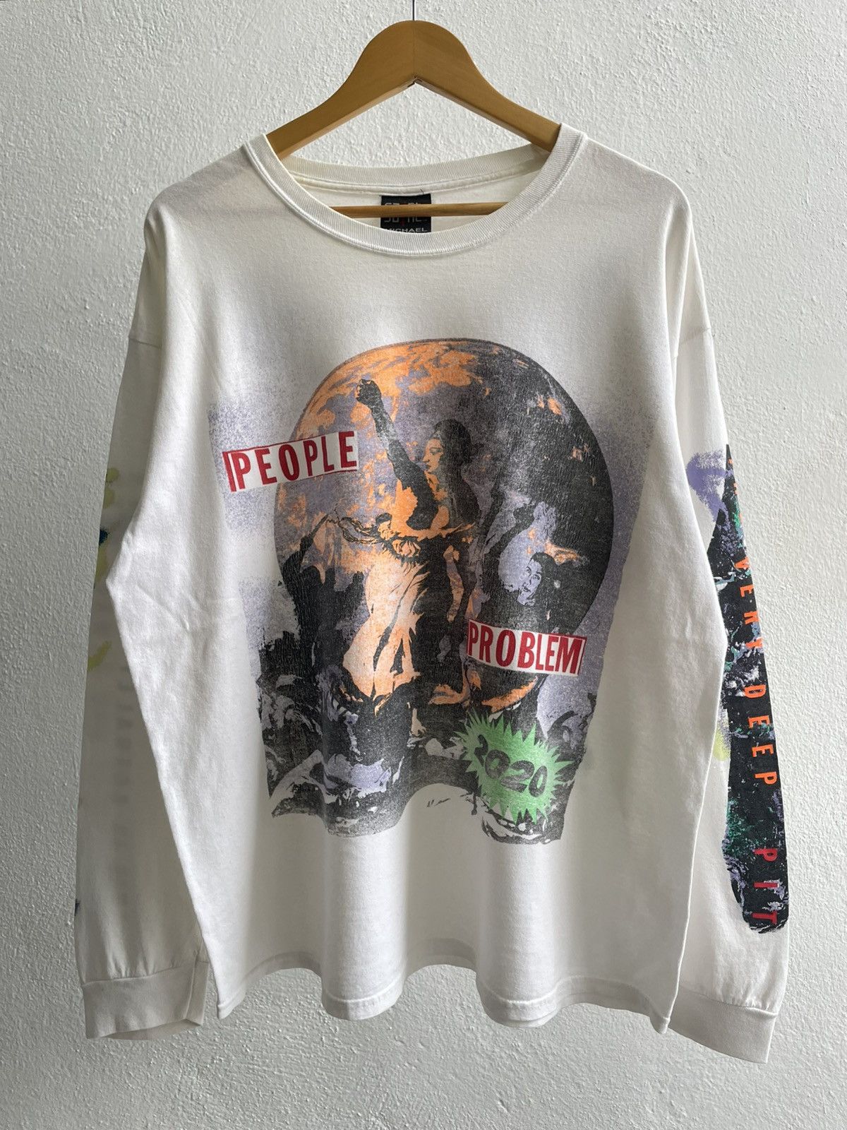 Saint Michael Saint Michael People Problem Longsleeve Shirts Size US XL / EU 56 / 4 - 2 Thumbnail