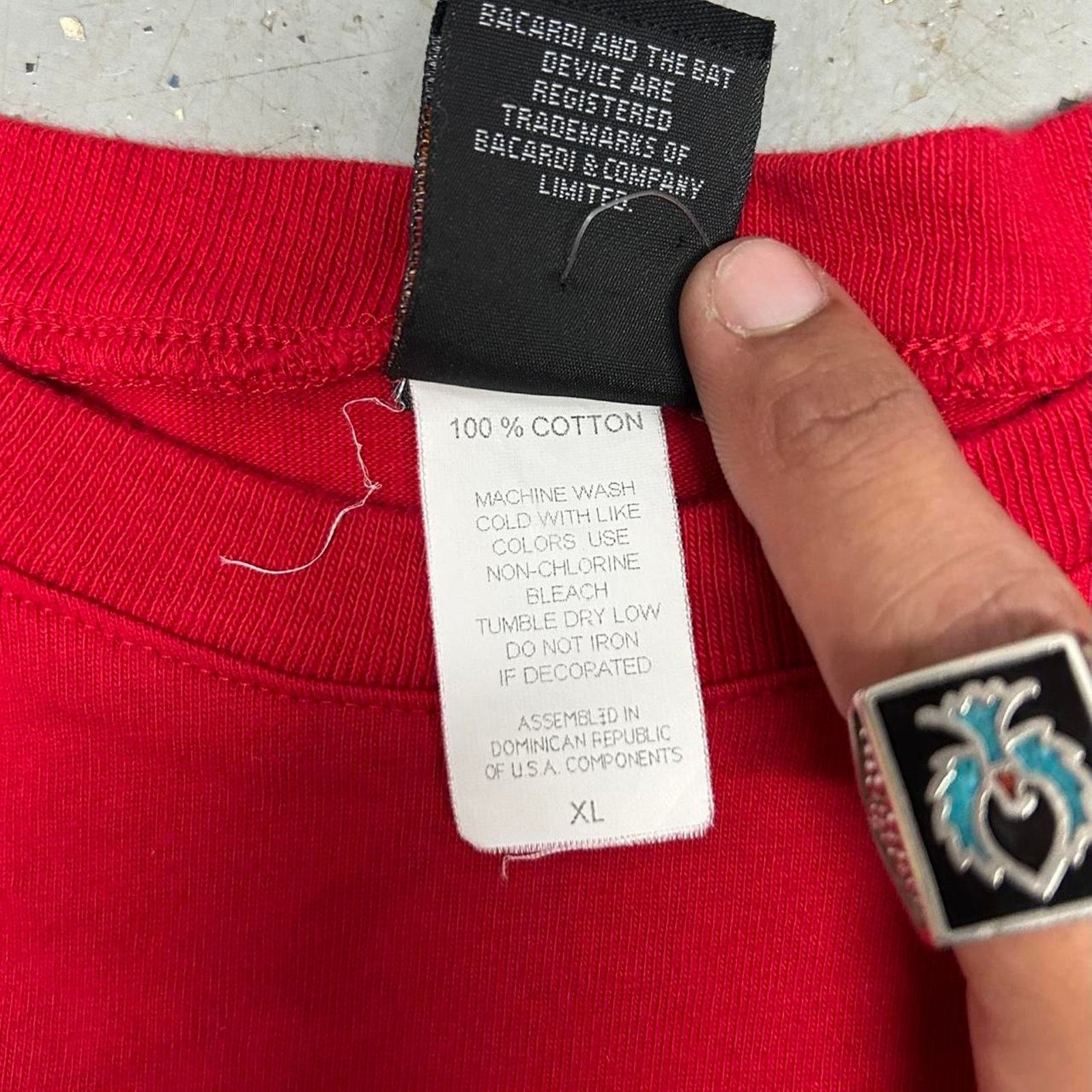 Other VTG/Y2K Bacardi long sleeve shirt Size US XL / EU 56 / 4 - 3 Thumbnail