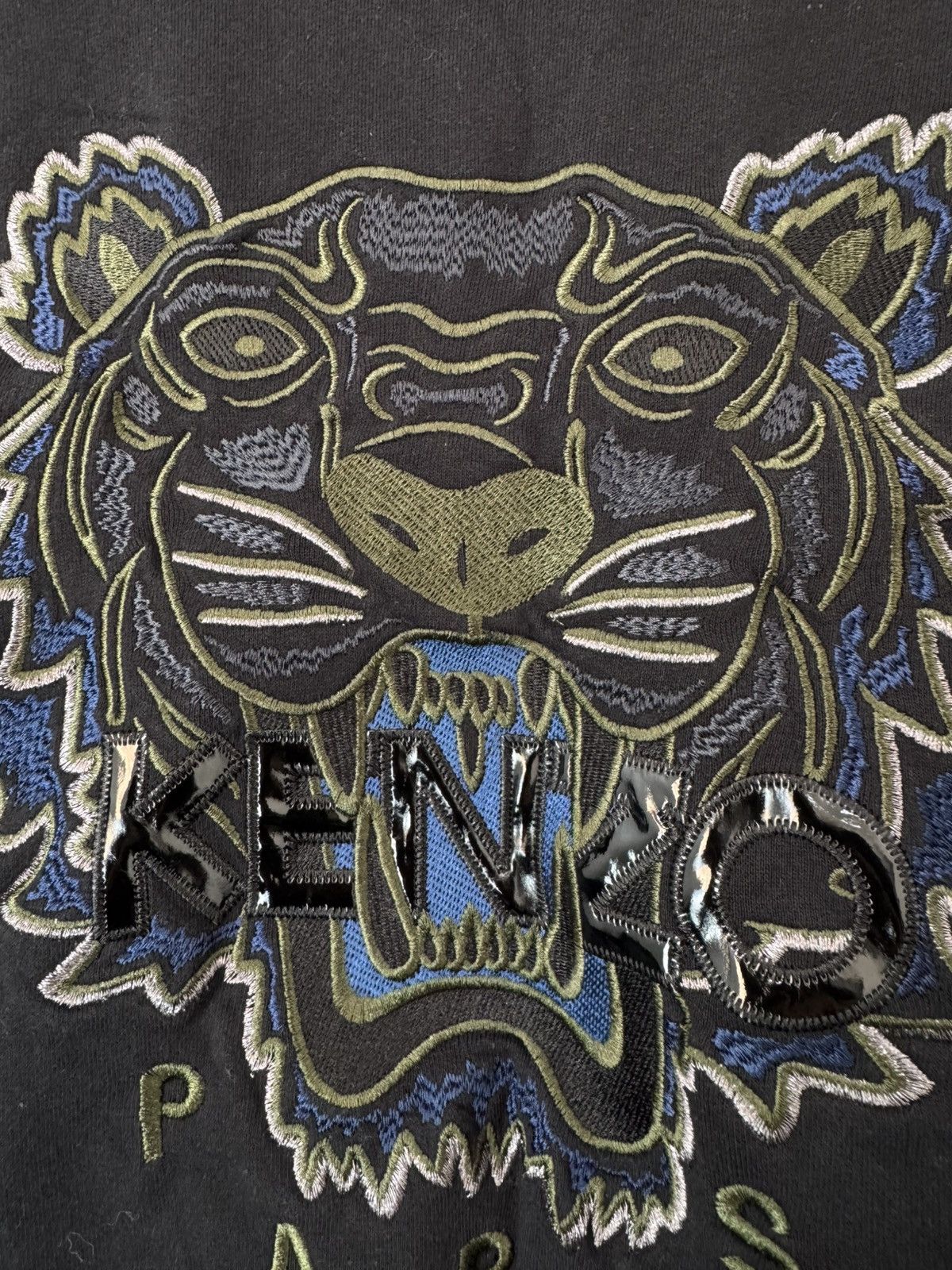 Kenzo Women’s Kenzo Paris sweatshirt tiger logo luxury black Size M / US 6-8 / IT 42-44 - 5 Thumbnail