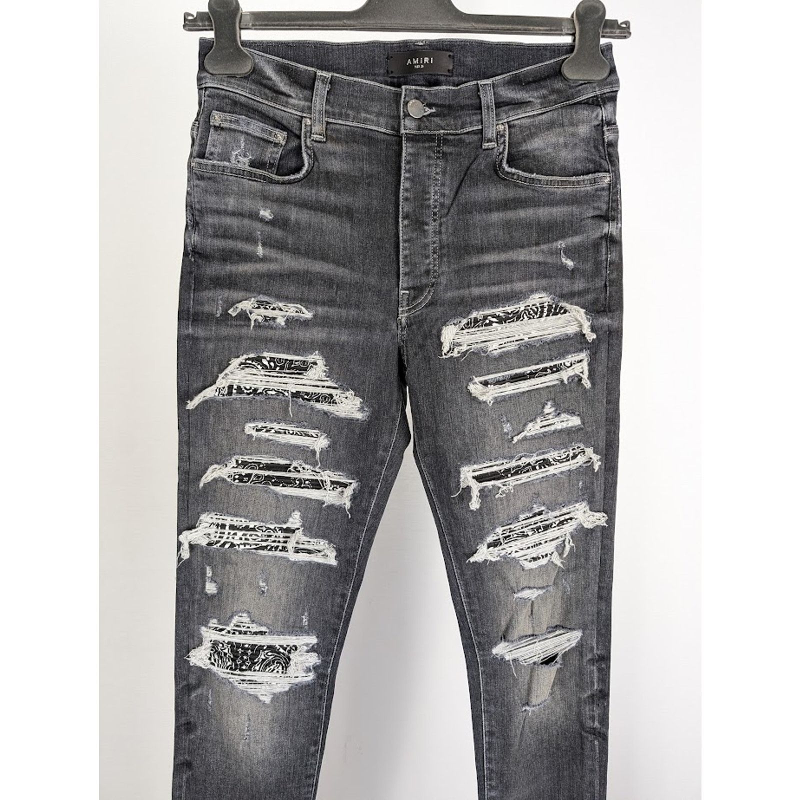 o1rshd1 Bandana Thrasher Jeans in Grey
