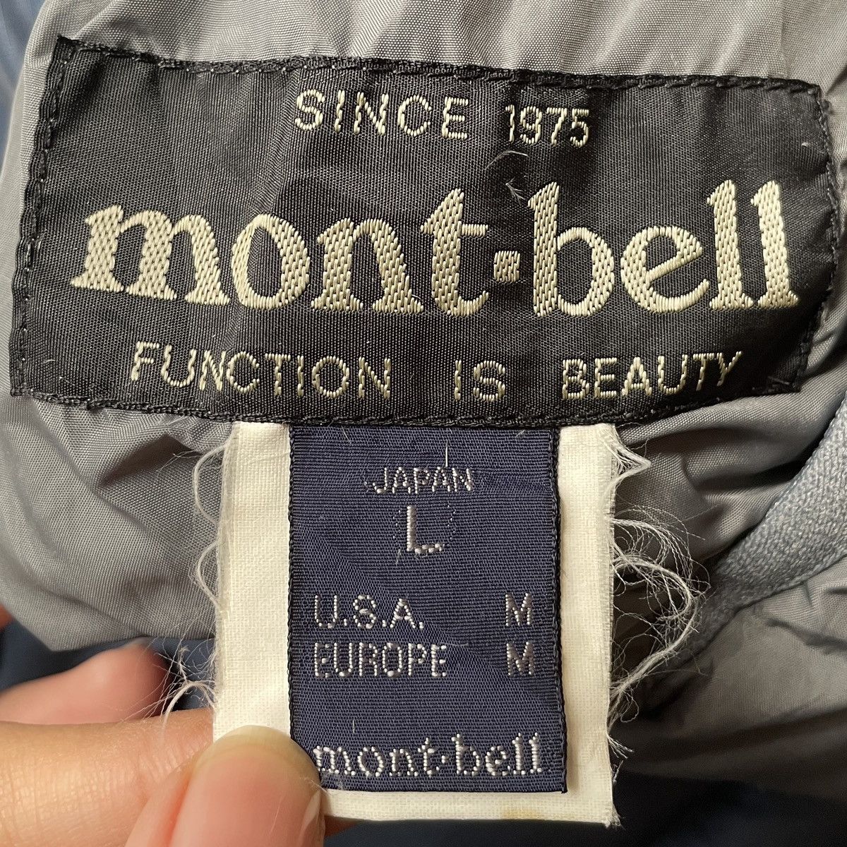 Montbell Vintage Brand Mont-bell Made In Usa Puffer 1980s Size US L / EU 52-54 / 3 - 11 Thumbnail