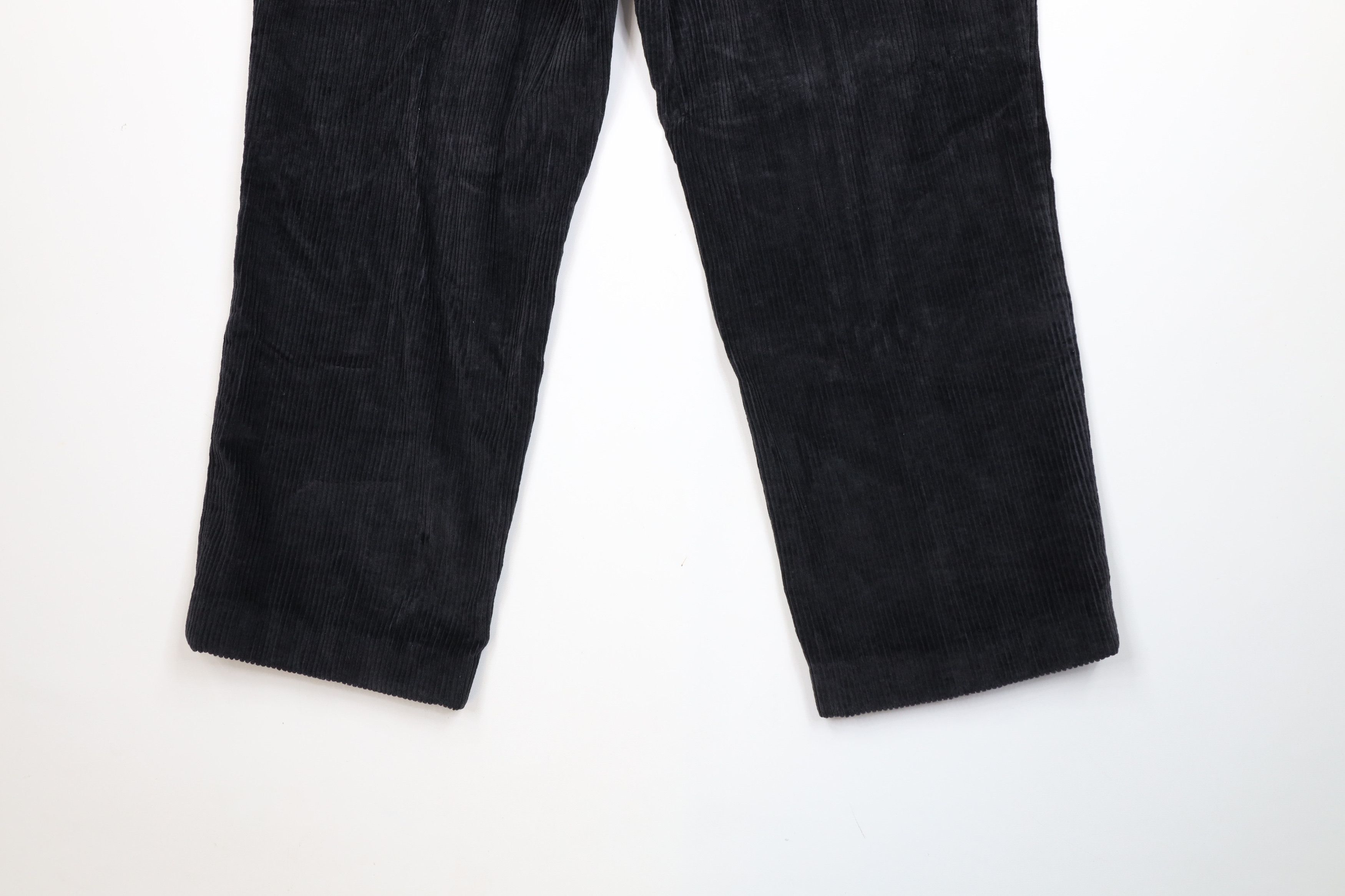 Lands' End Vintage 90s Lands End Corduroy Wide Leg Chino Pants Black Size US 38 / EU 54 - 12 Thumbnail