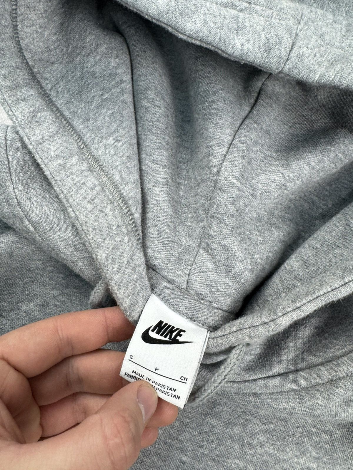 Nike × Vintage NIKE VINTAGE CENTER LOGO OVERSIZE BOXY HOODIE Size US S / EU 44-46 / 1 - 7 Thumbnail