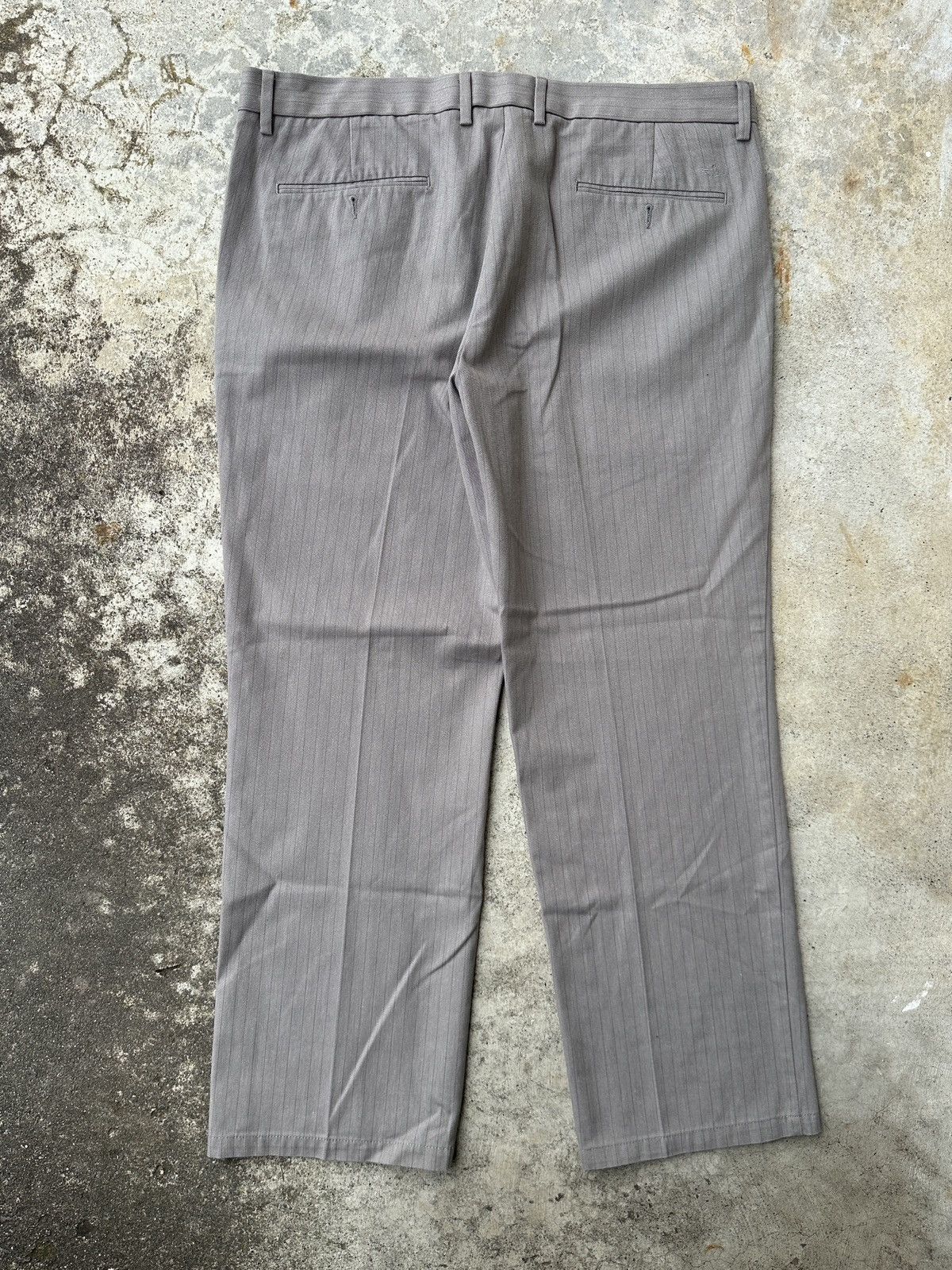 Dockers Pinstripes grey trouser dress pant Size US 38 / EU 54 - 2 Thumbnail