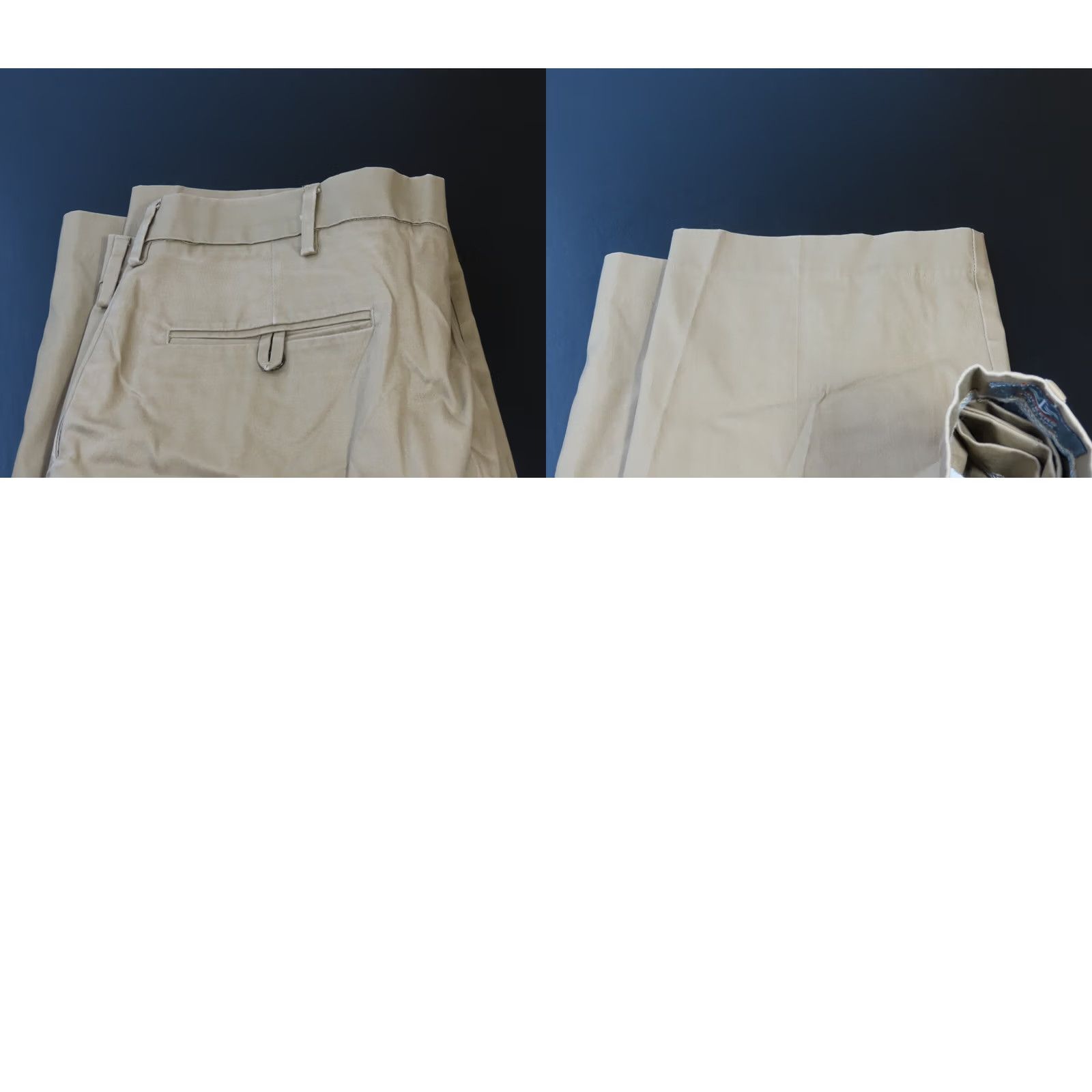 Dockers DOCKERS Pants Classic Fit 2 Pair Beige Tan Khaki 40x32 Straight Belt Loops Pockets Cotton Blend Regular Mens Size US 40 / EU 56 - 8 Thumbnail