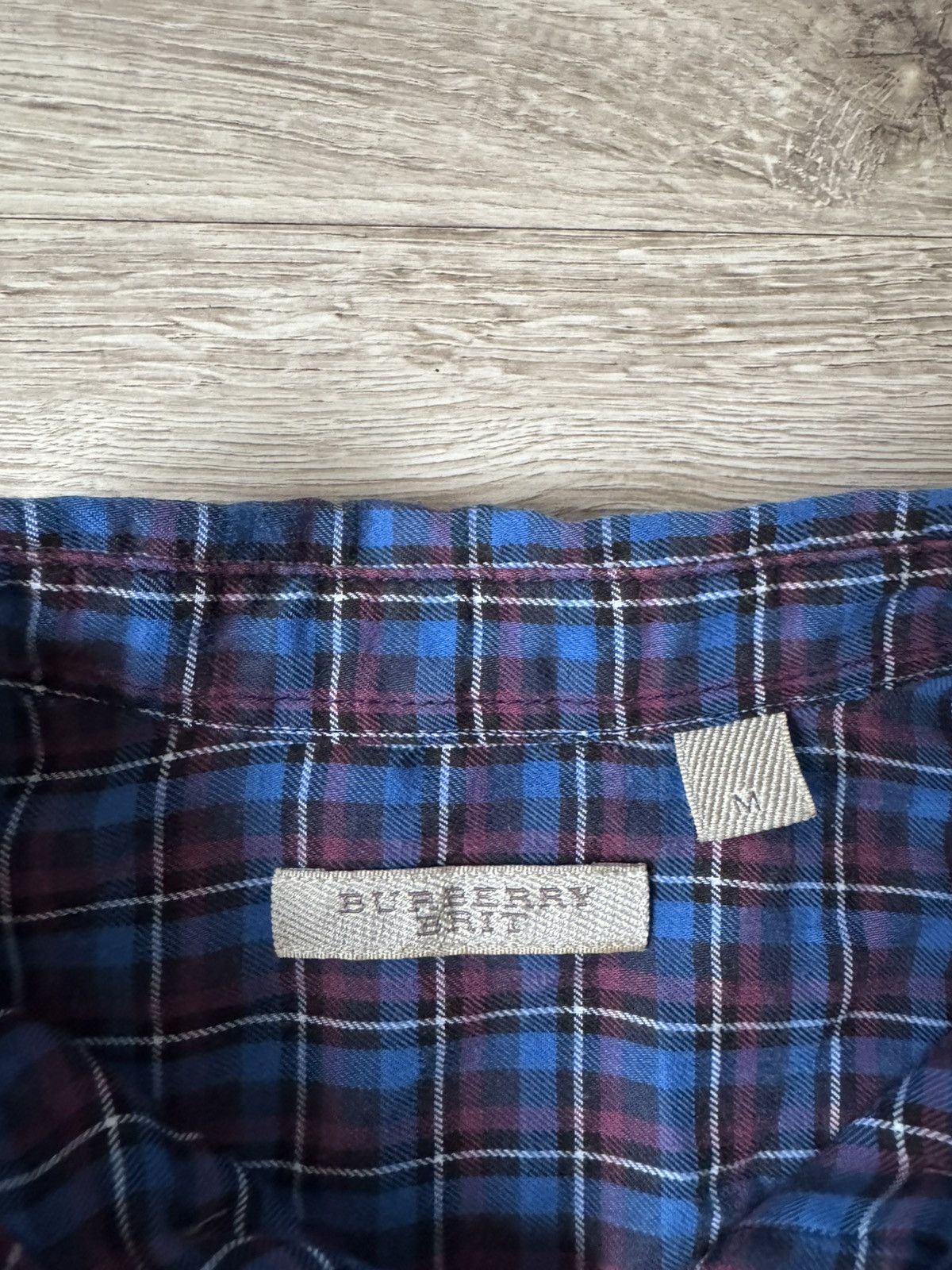 Burberry Burberry Brit Check Button Up Shirt Size US M / EU 48-50 / 2 - 5 Thumbnail