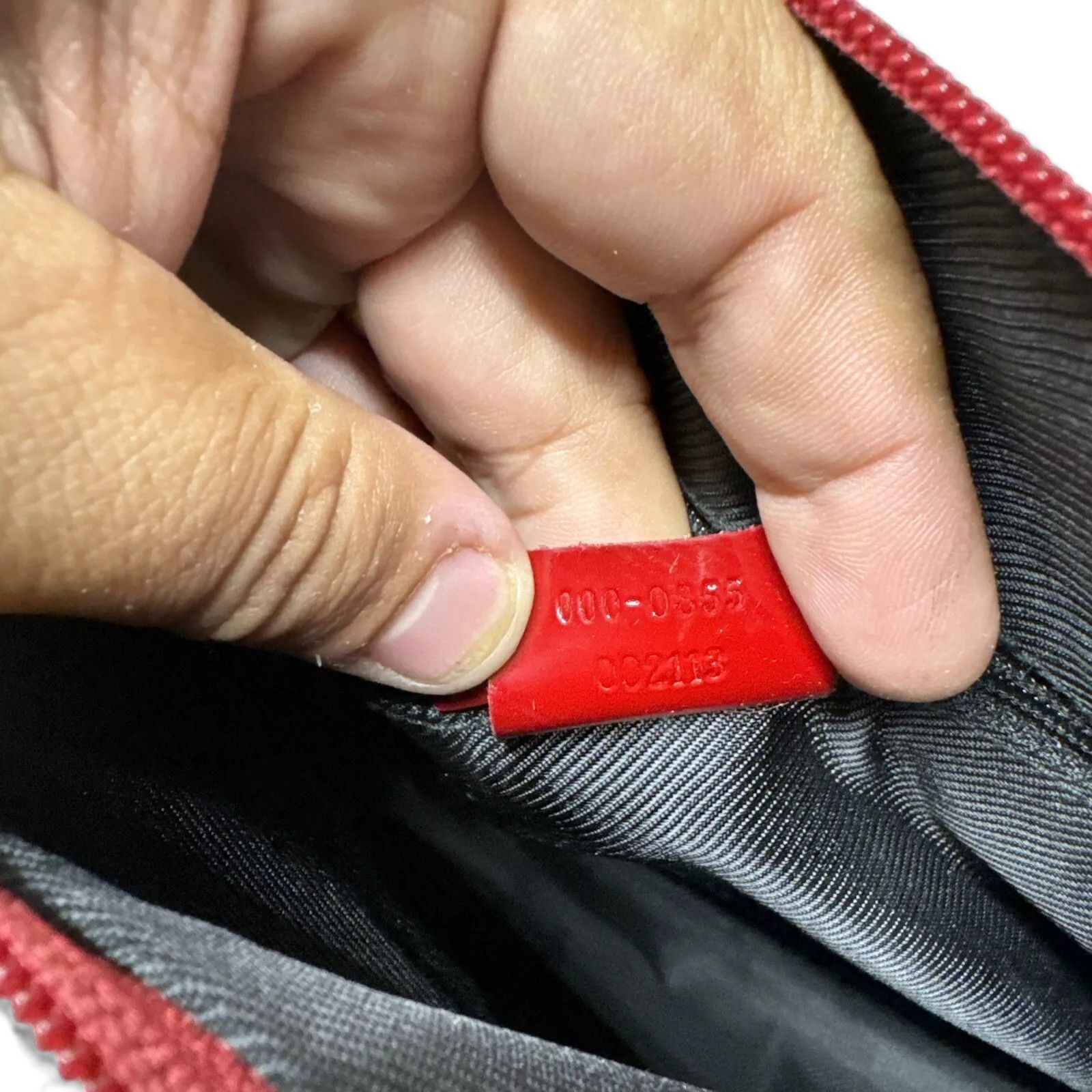 Gucci Gucci - Mini Tote Handbag Leather Small Pouch Red Size ONE SIZE - 8 Thumbnail