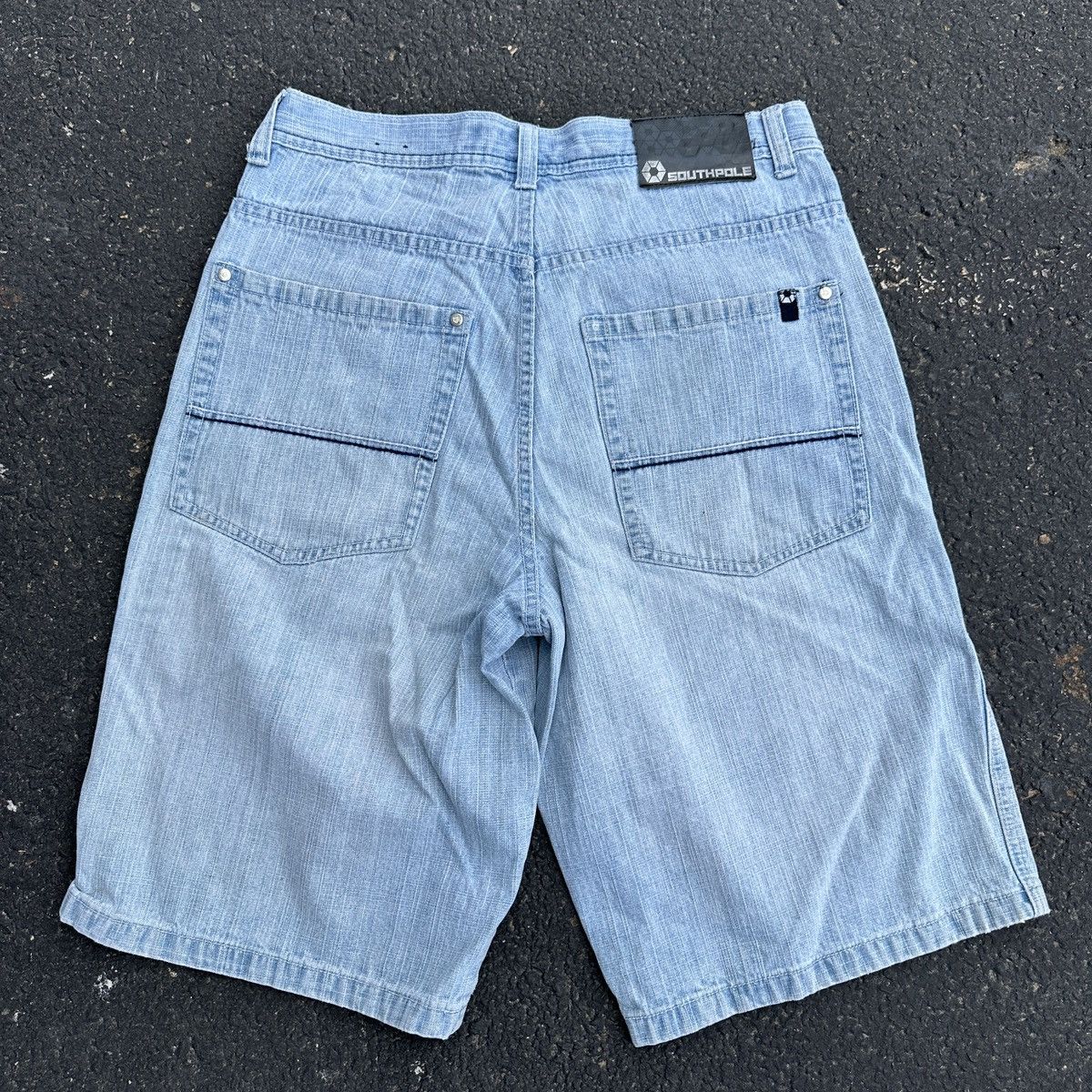 Southpole Vintage Southpole jean shorts Size US 34 / EU 50 - 1 Thumbnail