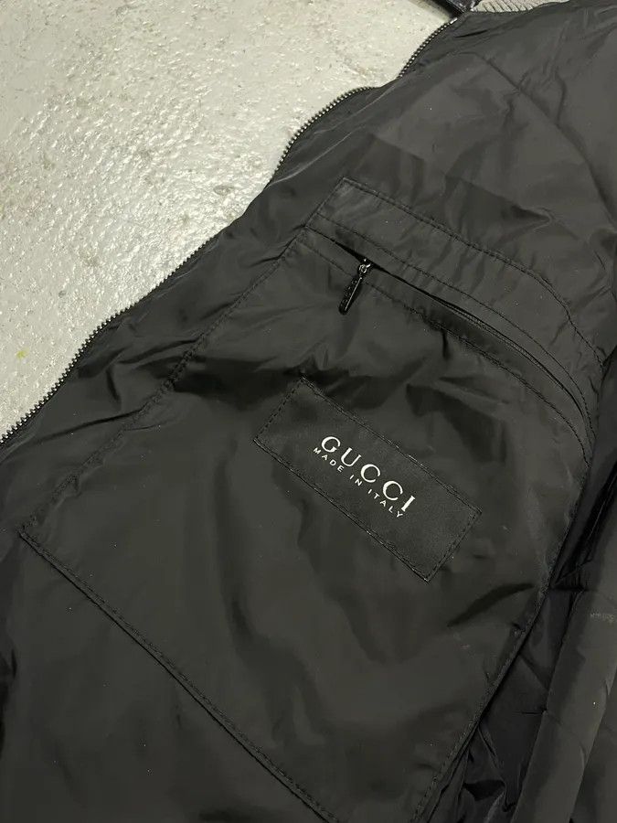 Gucci AW2008 Gucci Signature Black Bomber Jacket by Frida Giannini Size US S / EU 44-46 / 1 - 9 Thumbnail