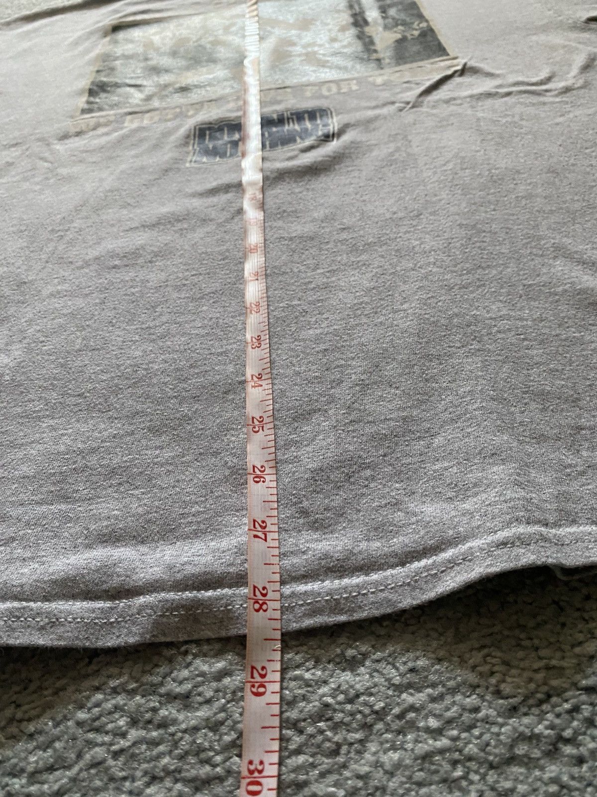 Band Tees Down to Nothing Gray XL Tee Merch Size US XL / EU 56 / 4 - 6 Thumbnail