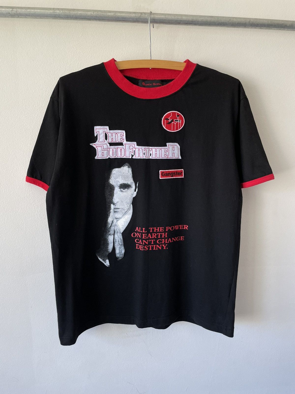 Vintage Vintage Y2K The Godfather Movie Gangster T-Shirt Size US M / EU 48-50 / 2 - 1 Thumbnail