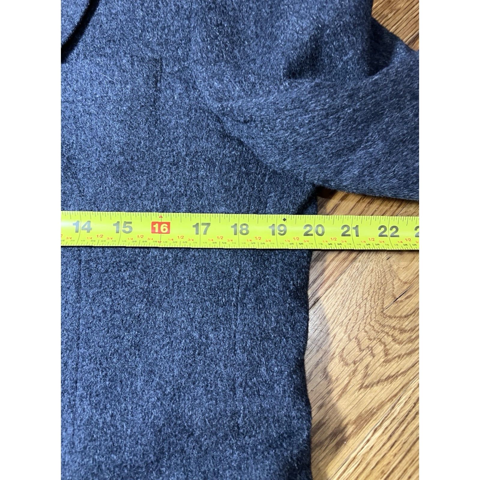 Jos. A. Bank Jos A Bank Men's Blazer Sport Coat Jacket 40L Camel Hair Charcoal Dark Heather Solid Size 40R - 4 Thumbnail