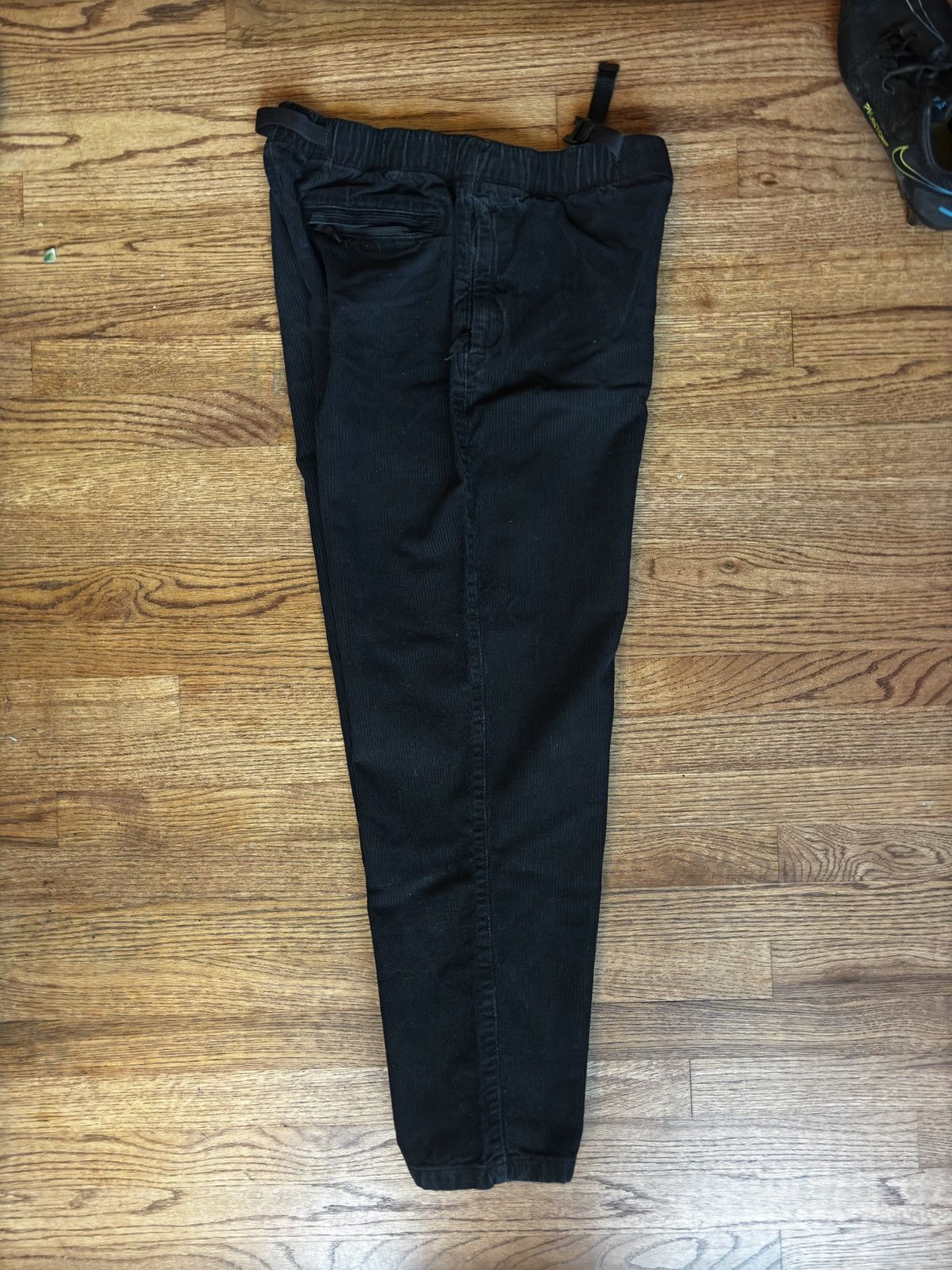 Vintage Black corduroy relaxed fit pants Size US 32 / EU 48 - 3 Thumbnail