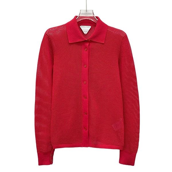 Bottega Veneta Bottega Veneta Mesh Knit Cardigan Size S Size S / US 4 / IT 40 - 1 Thumbnail