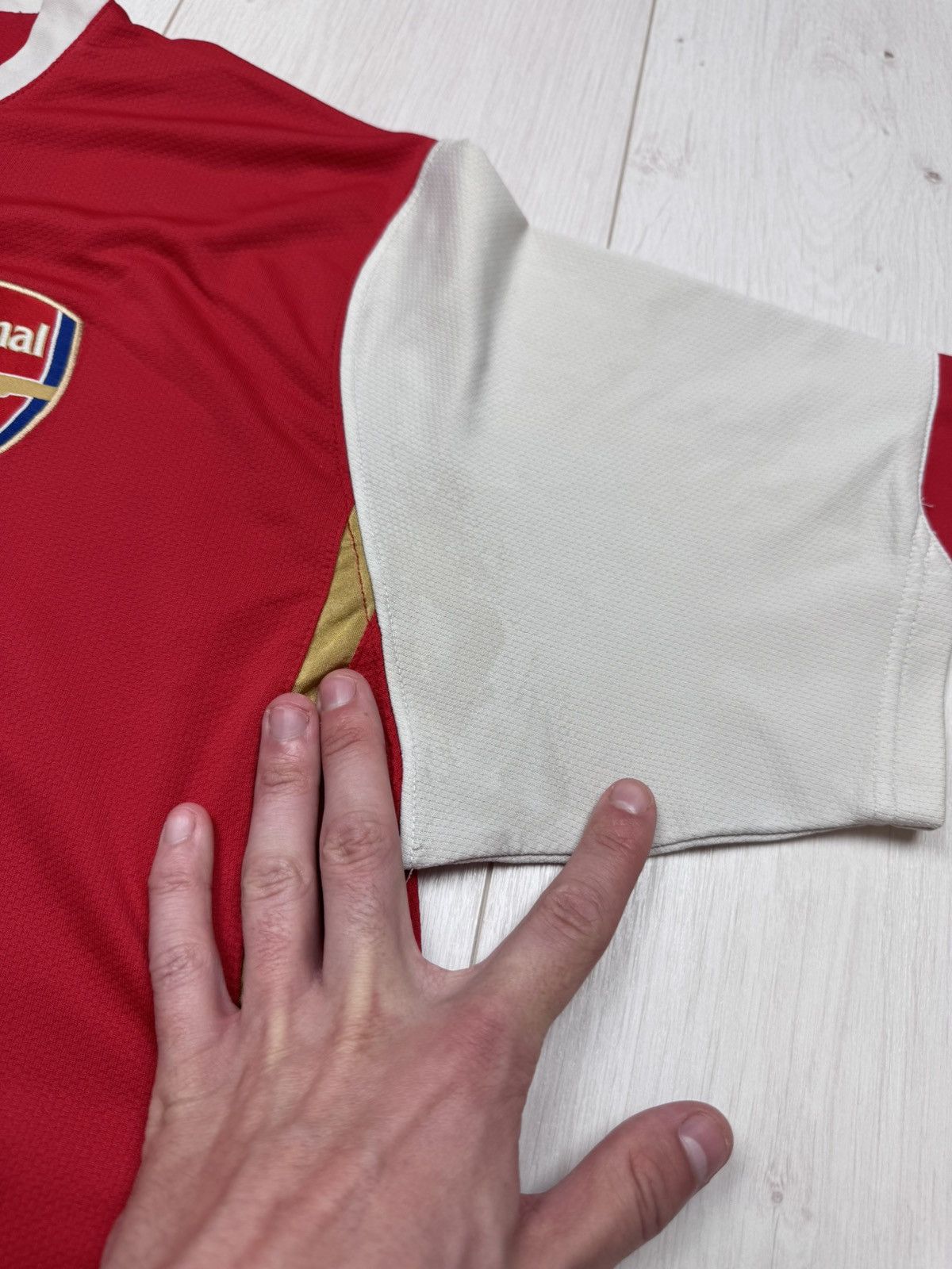 Nike × Vintage Vintage Nike Arsenal soccer jersey size L Size US L / EU 52-54 / 3 - 11 Thumbnail