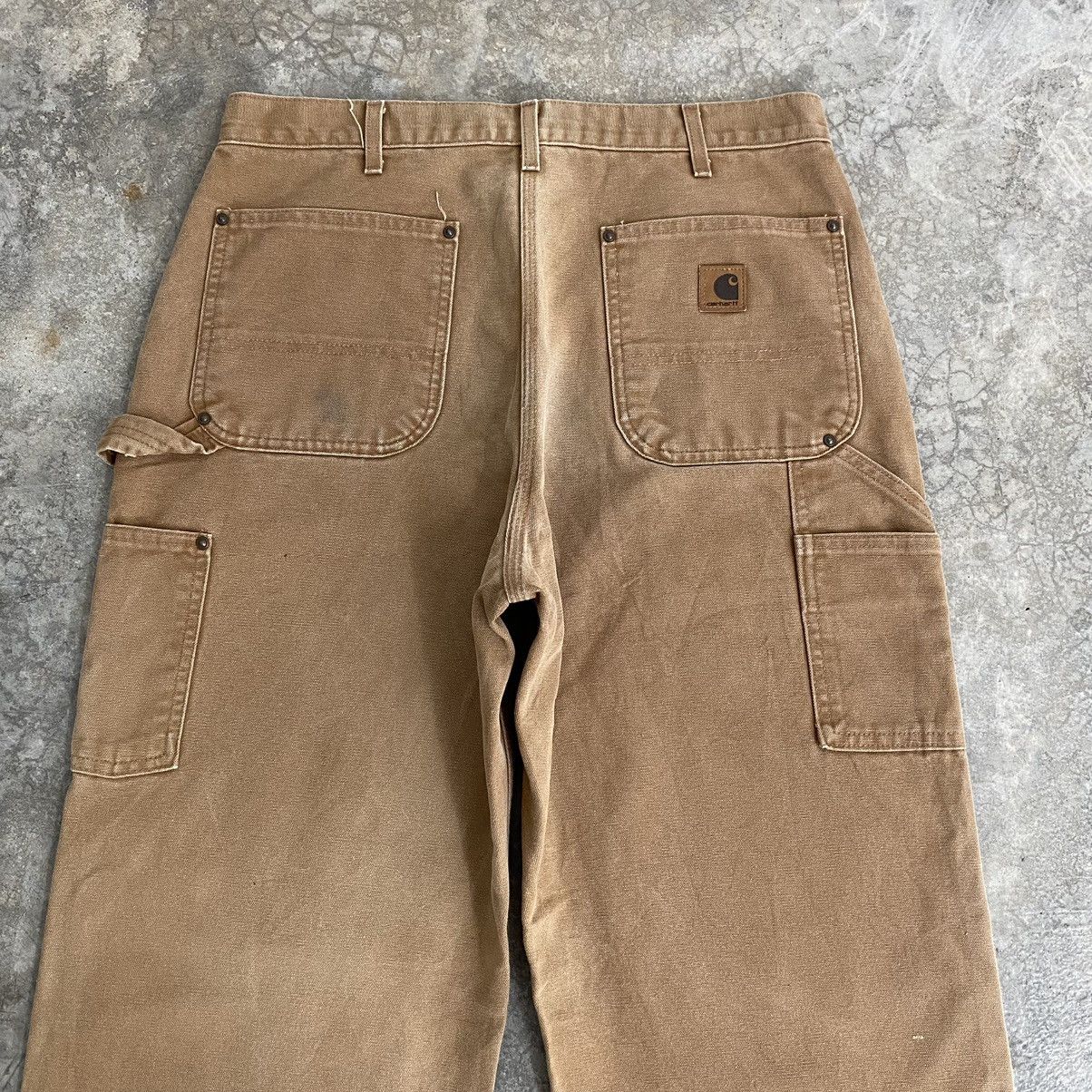 Carhartt Vintage Carhartt Double Knee Tan Carpenter Work Pants Size US 34 / EU 50 - 14 Thumbnail