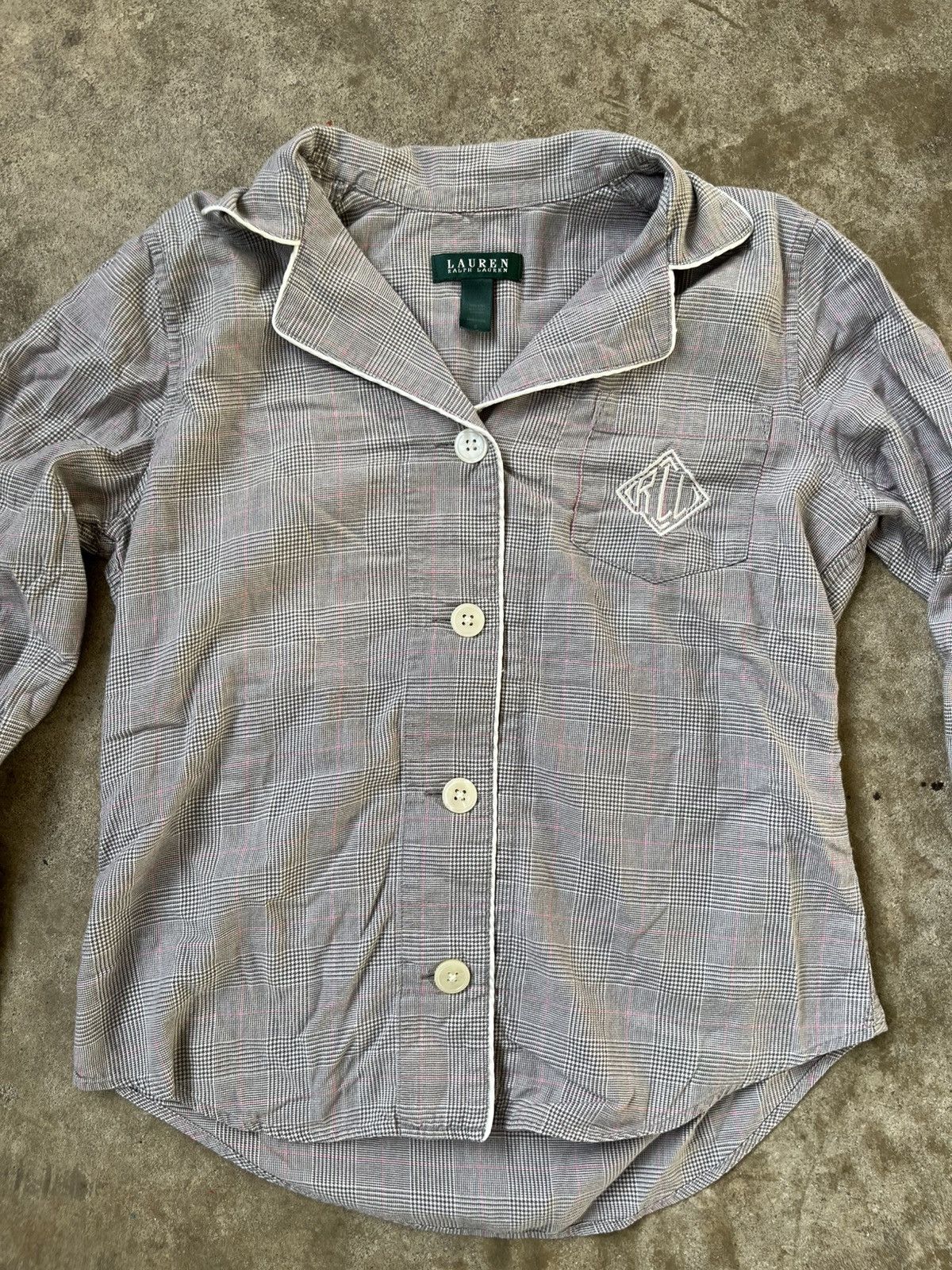 Lauren Ralph Lauren Lauren Ralph Lauren Calm Plaid Button Up Big Buttons Size S / US 4 / IT 40 - 2 Thumbnail