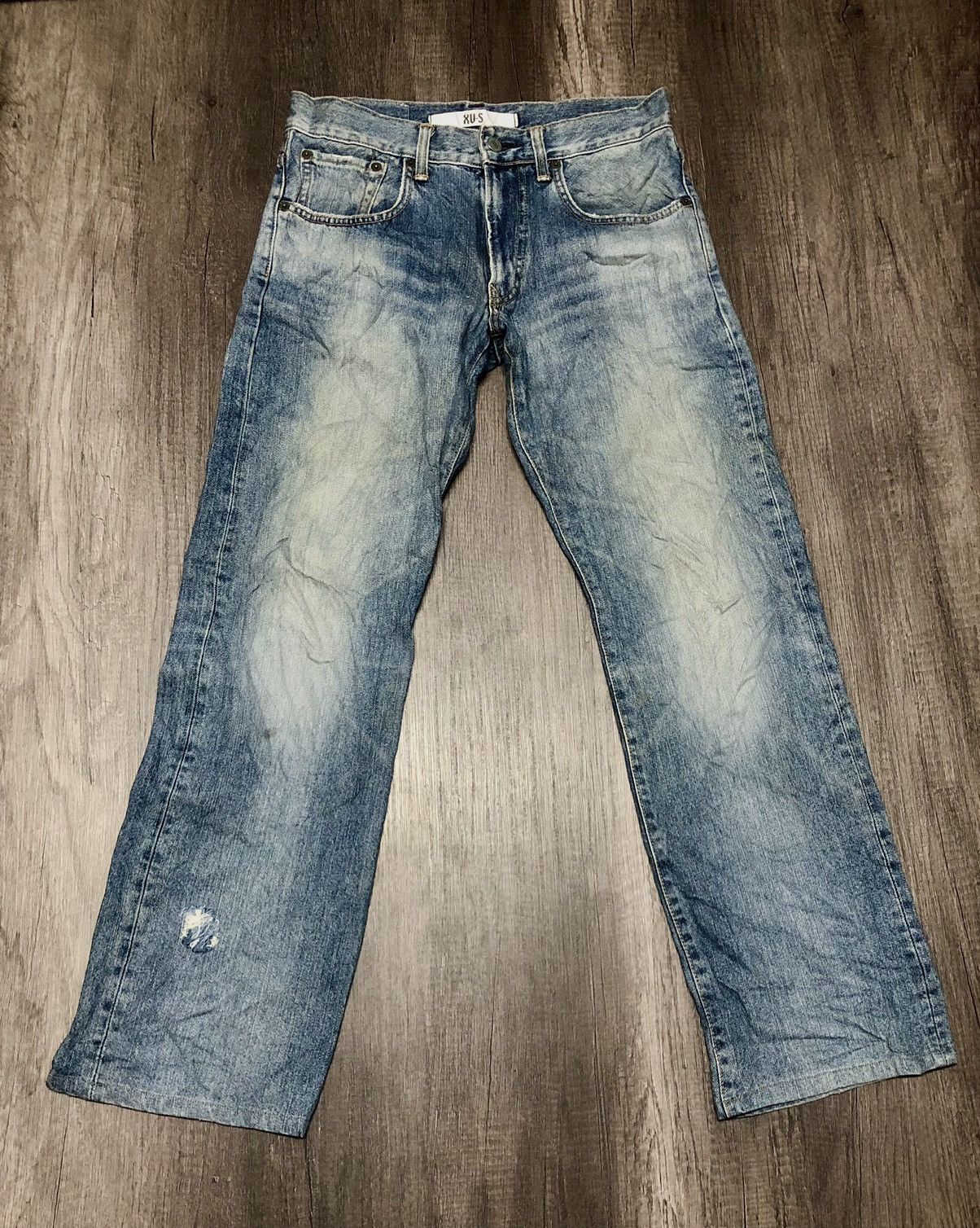 Edwin × Vintage Vintage Edwin XU-S Distressed Denim Size US 30 / EU 46 - 1 Thumbnail