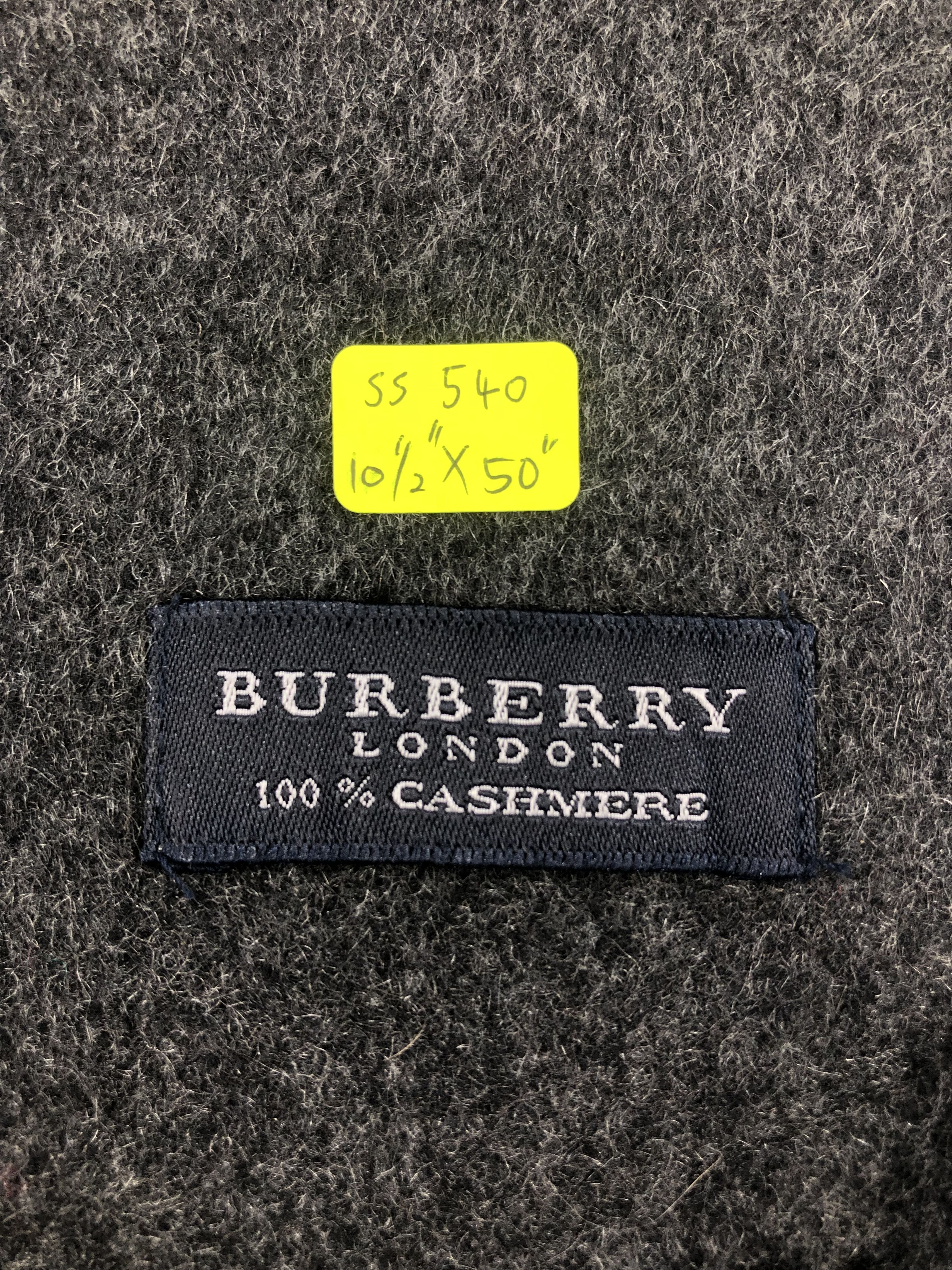 Burberry Burberry Cashmere Scarf / Muffler / Neckwear Size ONE SIZE - 4 Thumbnail